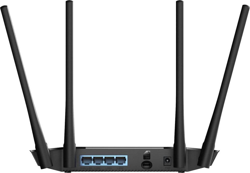 Router WiFi 4G LTE con Sim 300Mbps Porta LAN/WAN, LT400 - 4