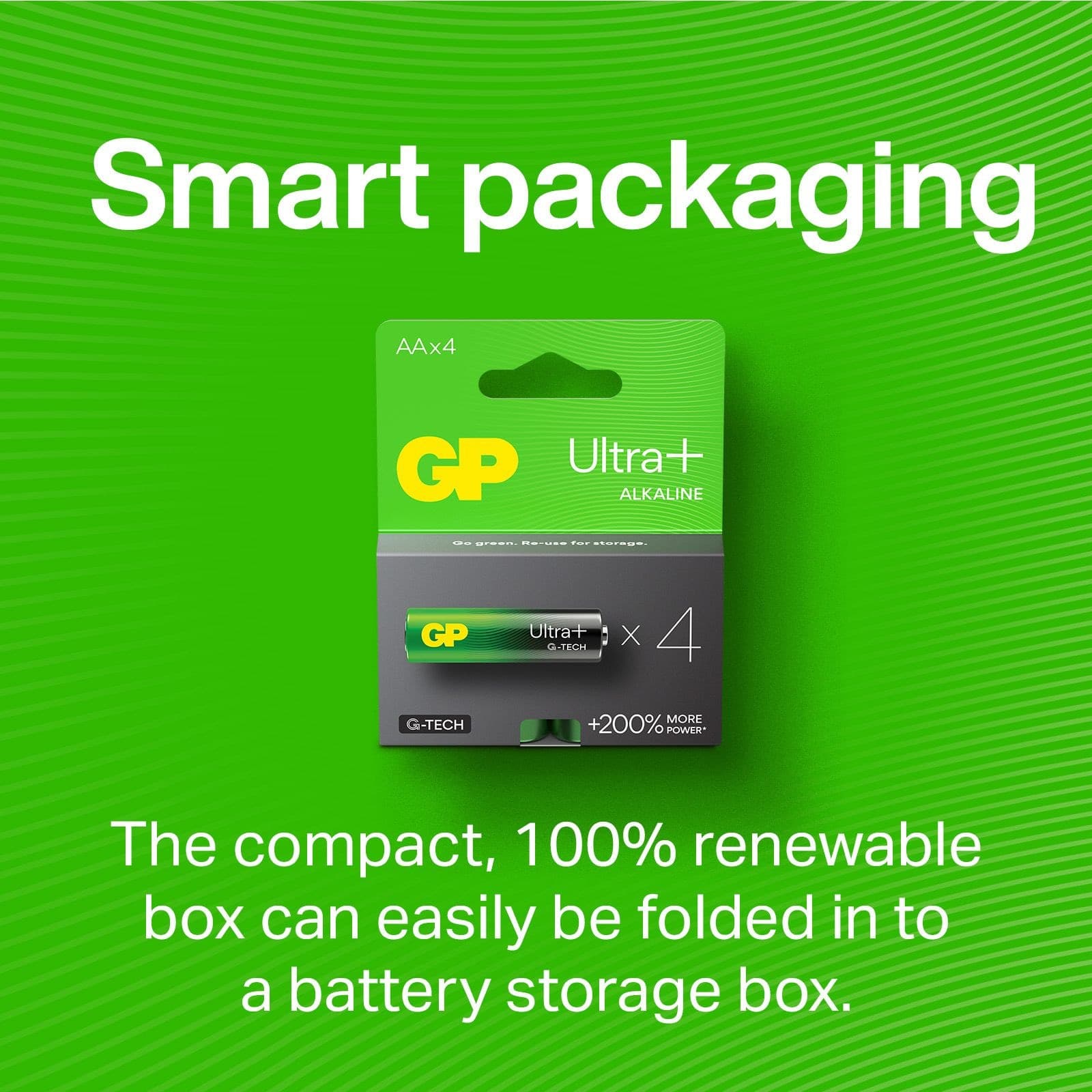 Confezione 4 Batterie GP Ultra Plus Alcaline Ministilo AAA 24AUP/LR03 - 8