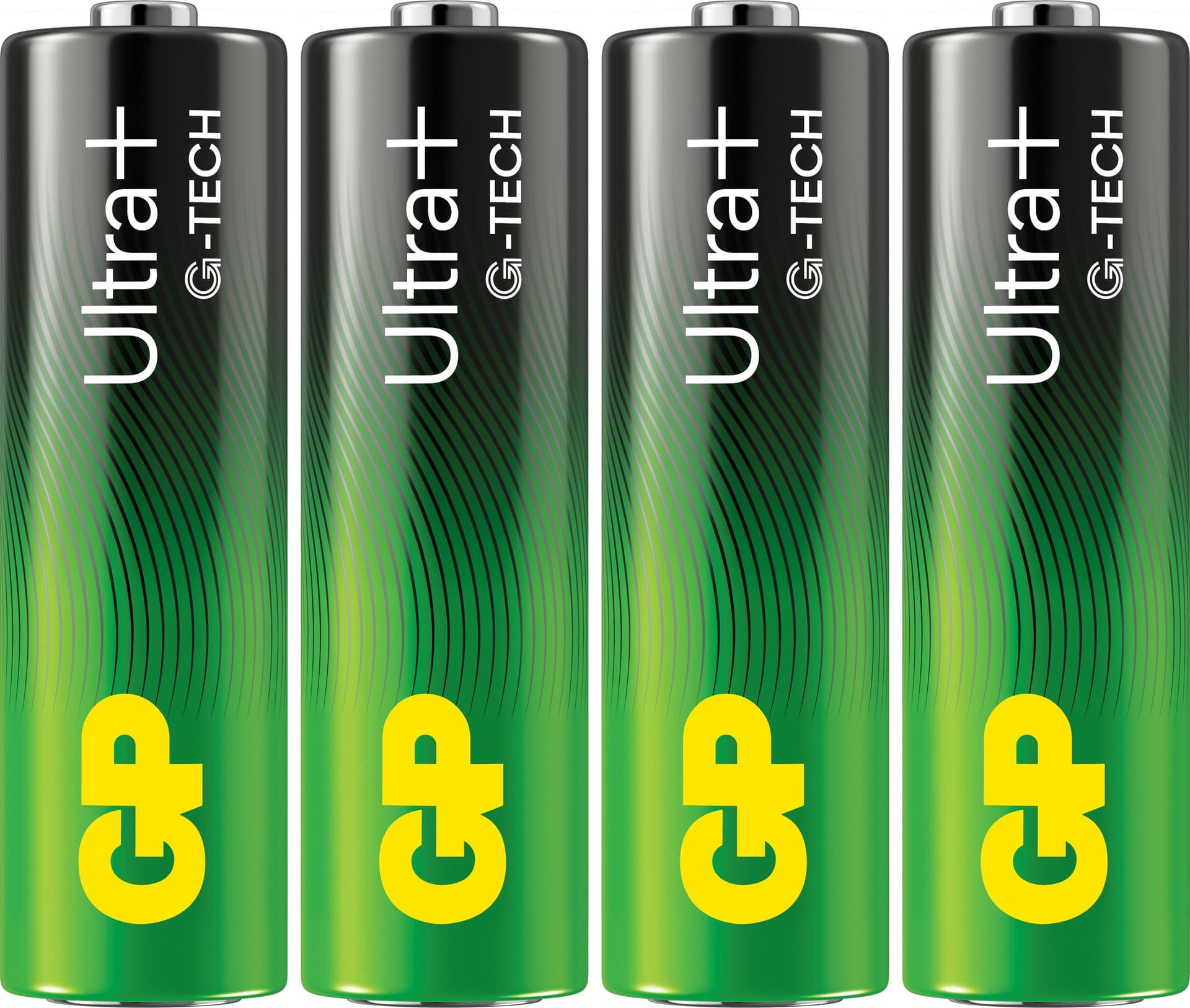 Confezione 4 Batterie GP Ultra Plus Alcaline Stilo AA 15AUP/LR6 - 6