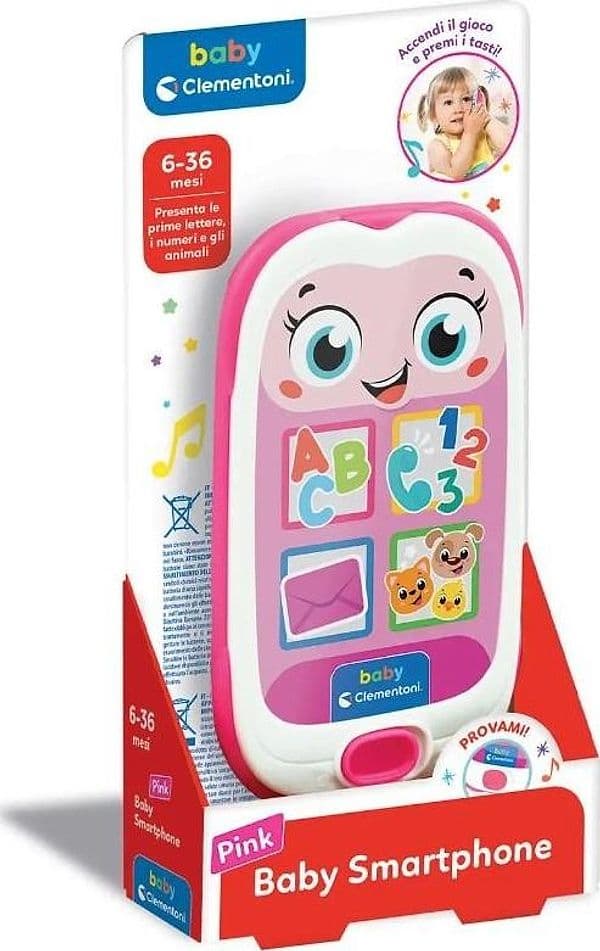Baby Smartphone Pink Baby Clementoni - 2