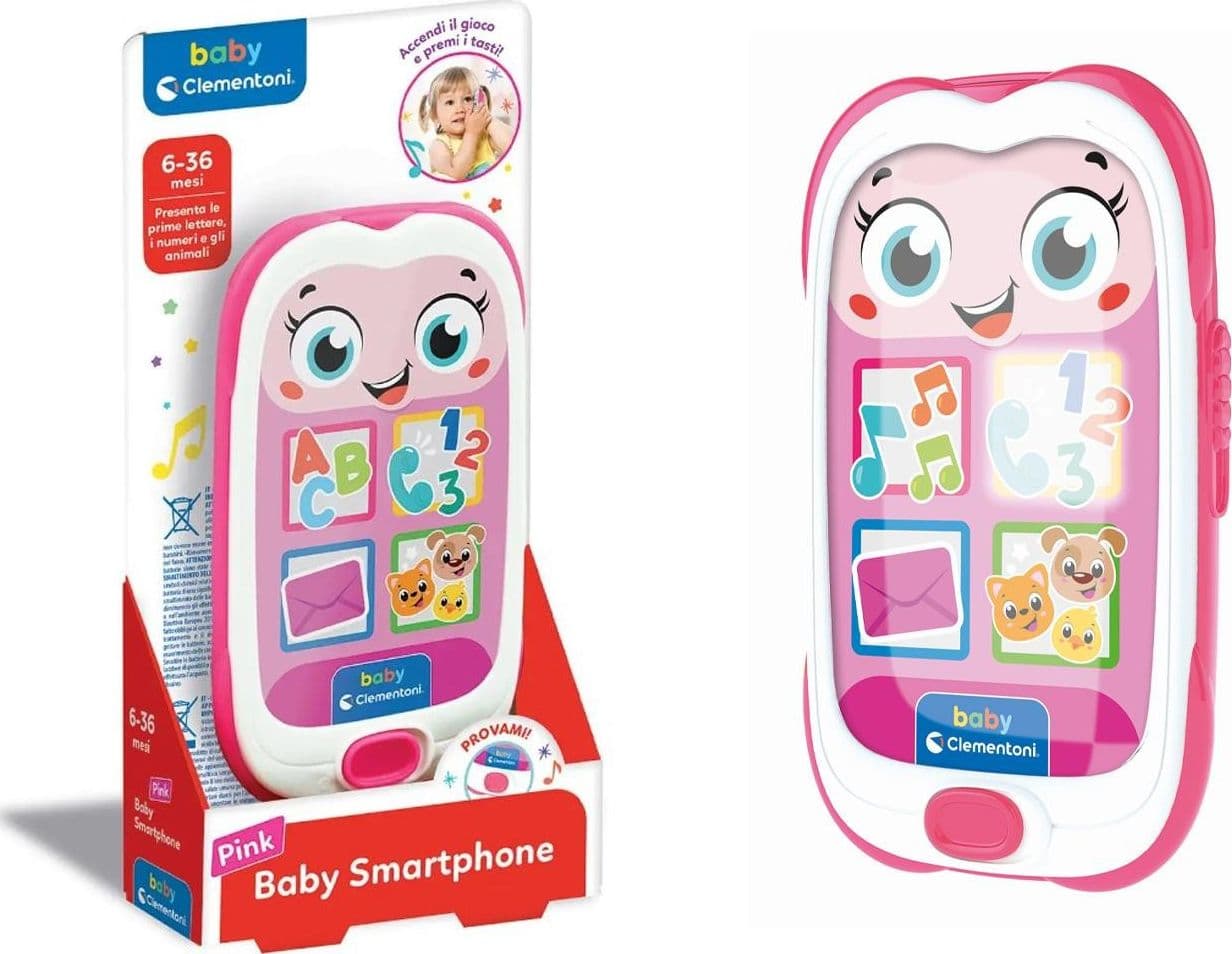 Baby Smartphone Pink Baby Clementoni - 3