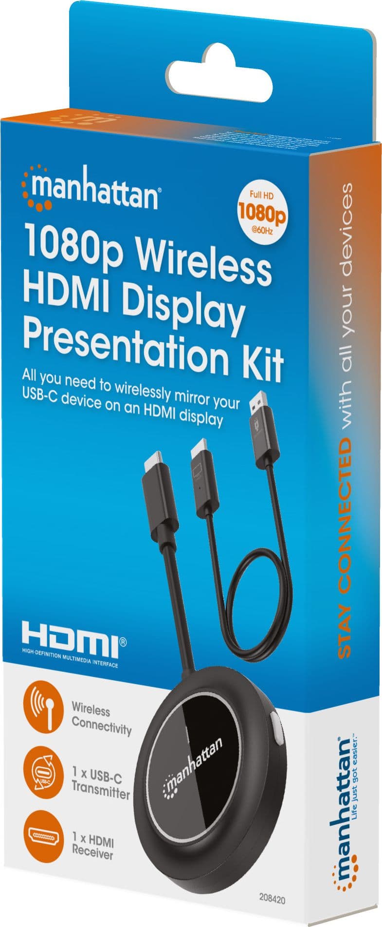 Kit di Presentazione Wireless da USB-C&trade a HDMI 1080p - 16