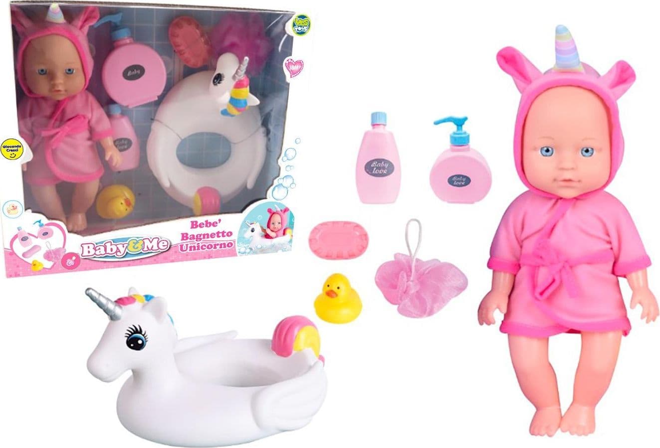 Bebe' Bagnetto Baby e Me Bagnetto Unicorno - 2