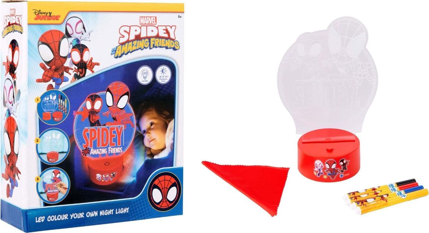 Spidey Colora la tua Lampada