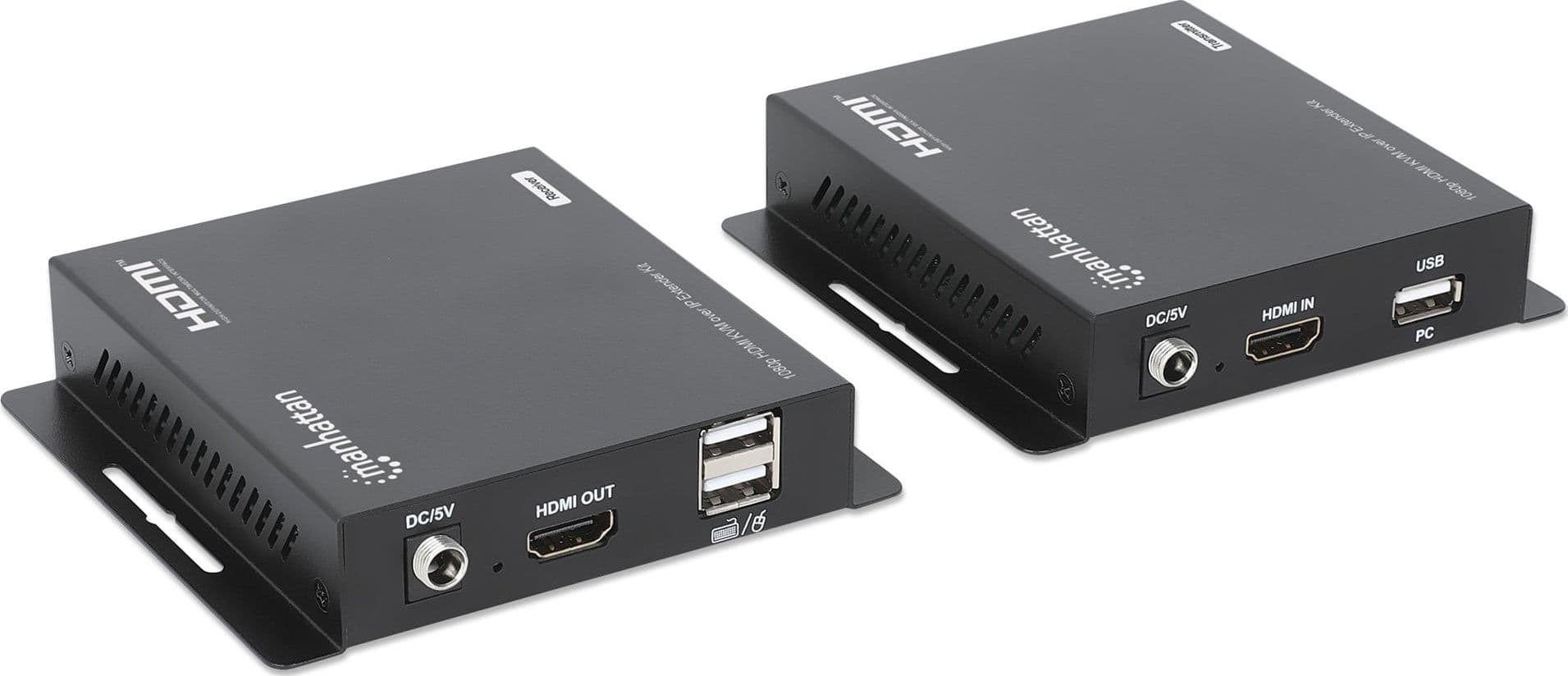 Kit Extender HDMI KVM Over IP 1080p fino a 120m - 12