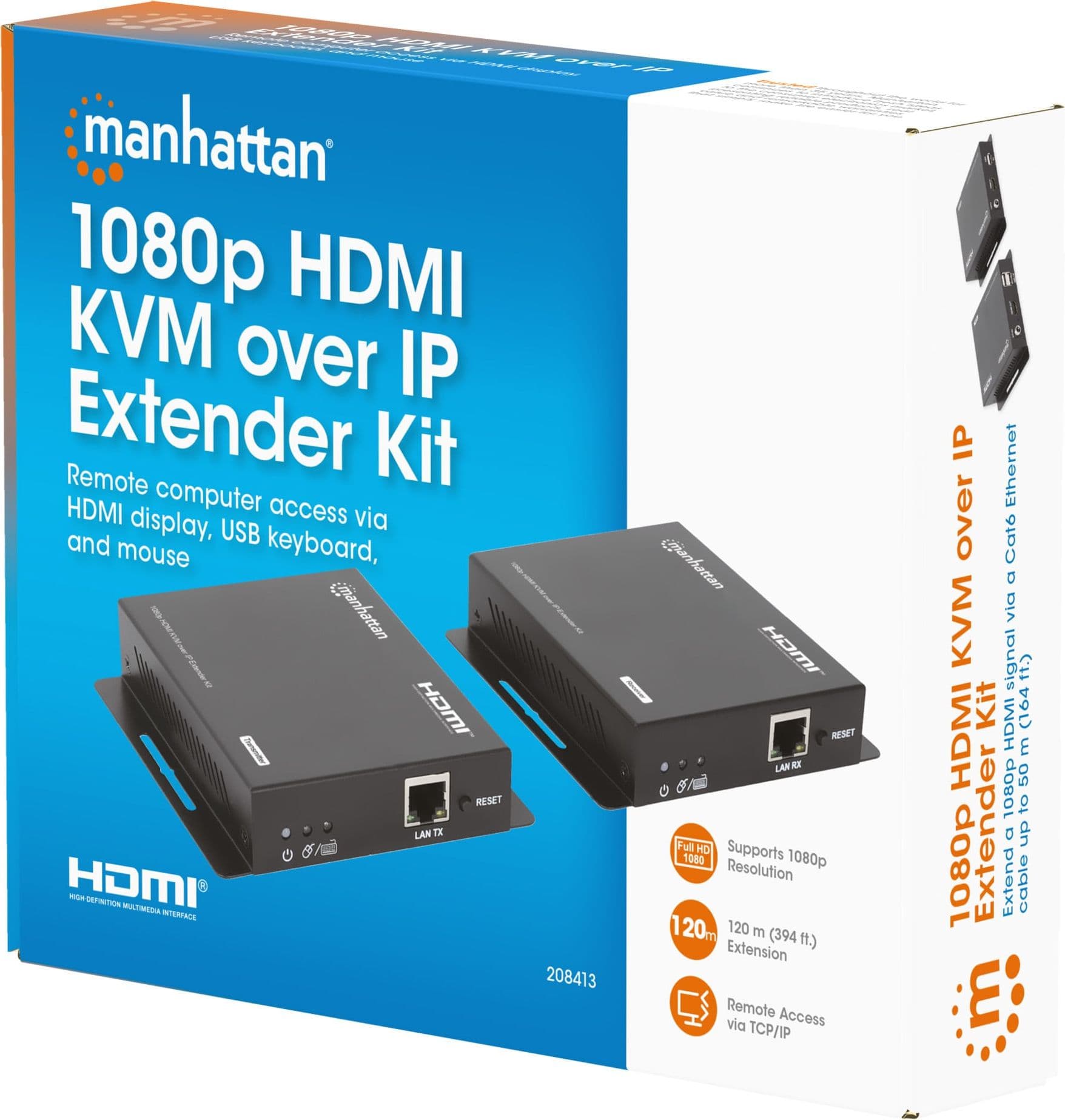 Kit Extender HDMI KVM Over IP 1080p fino a 120m - 16