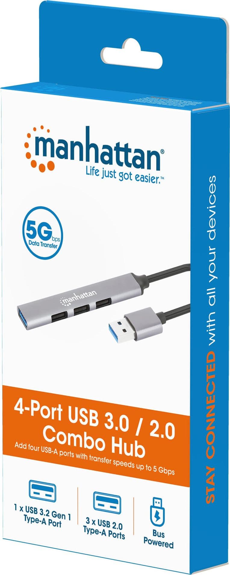 Hub USB 4 porte Combo USB3.2 / 2.0 - 12