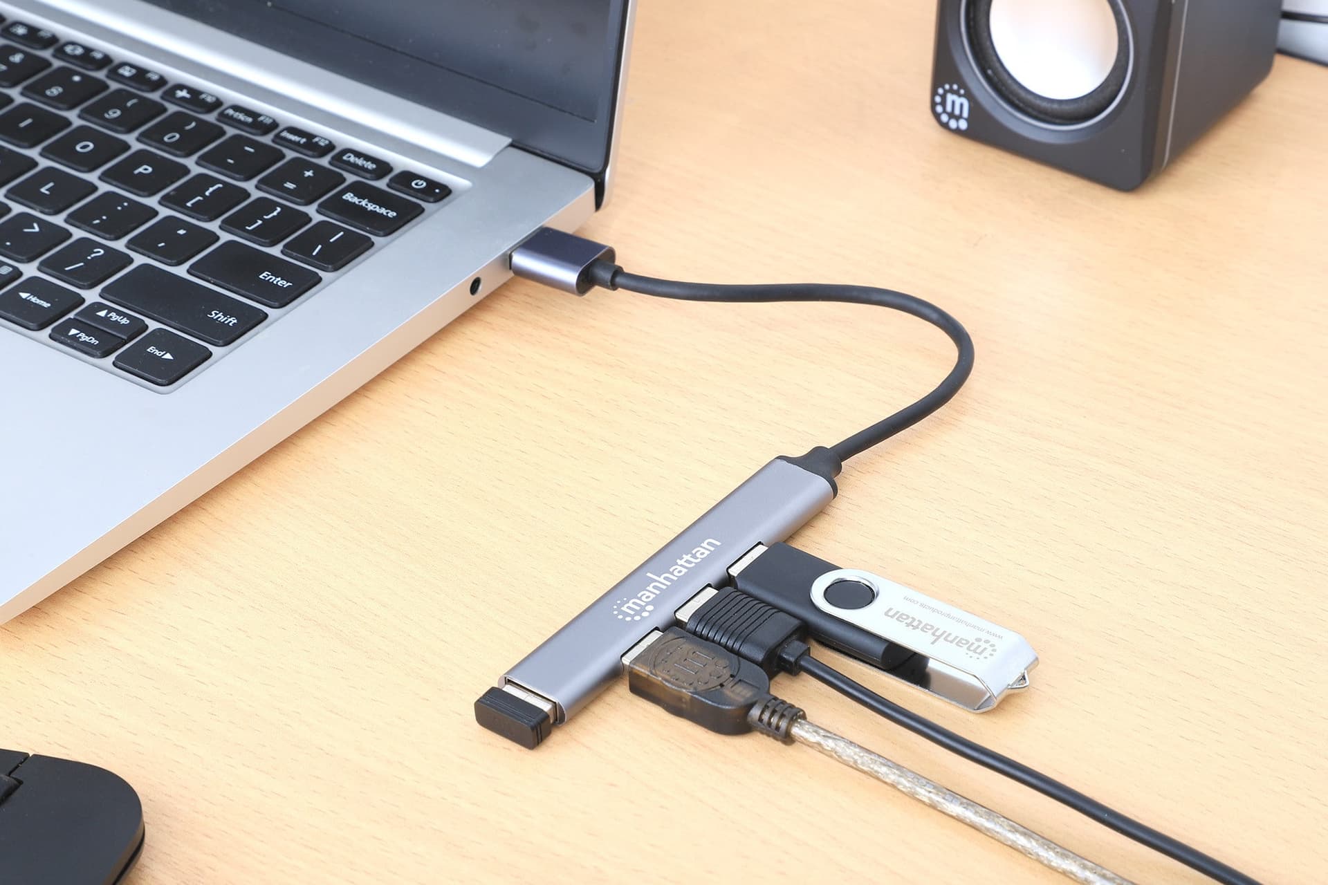 Hub USB 4 porte Combo USB3.2 / 2.0 - 4