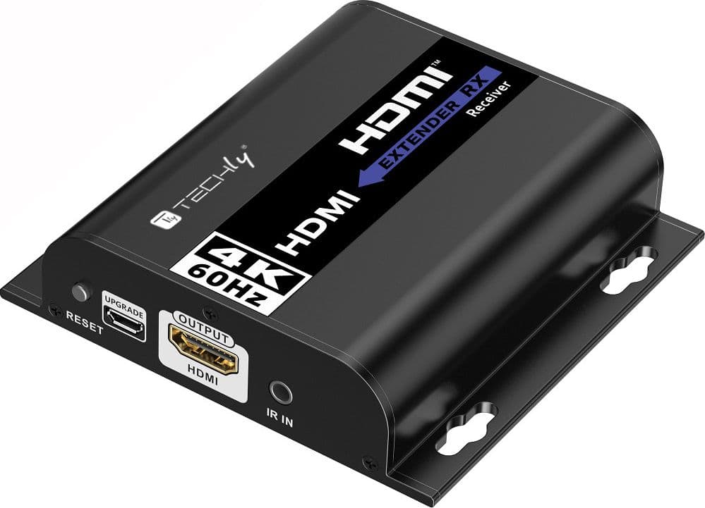 Ricevitore Aggiuntivo per Extender HDMI 4K@60Hz con IR su Cavo Cat.6 fino a 120m - 10