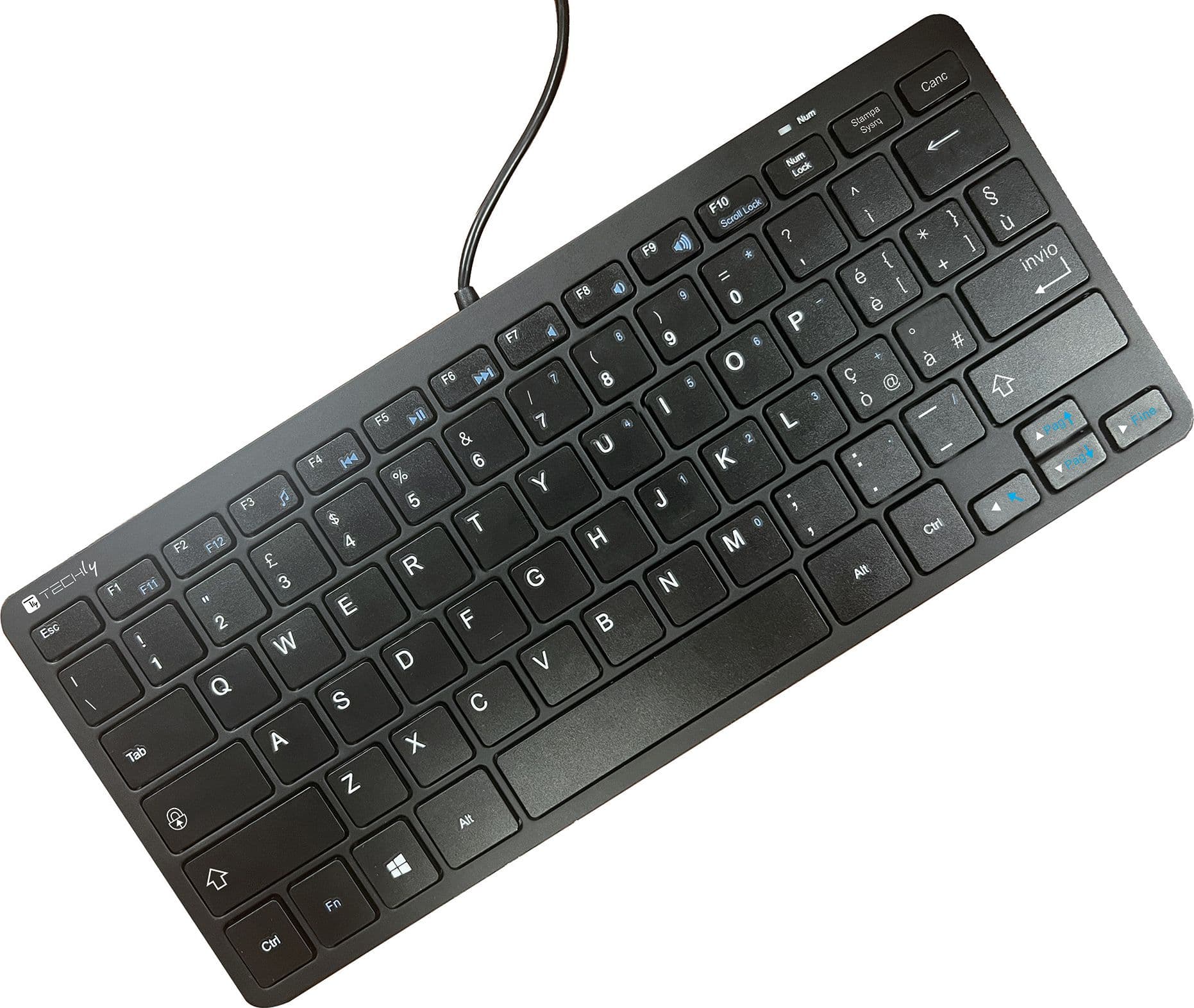 Mini Tastiera USB 78 Tasti Layout Italiano - 12