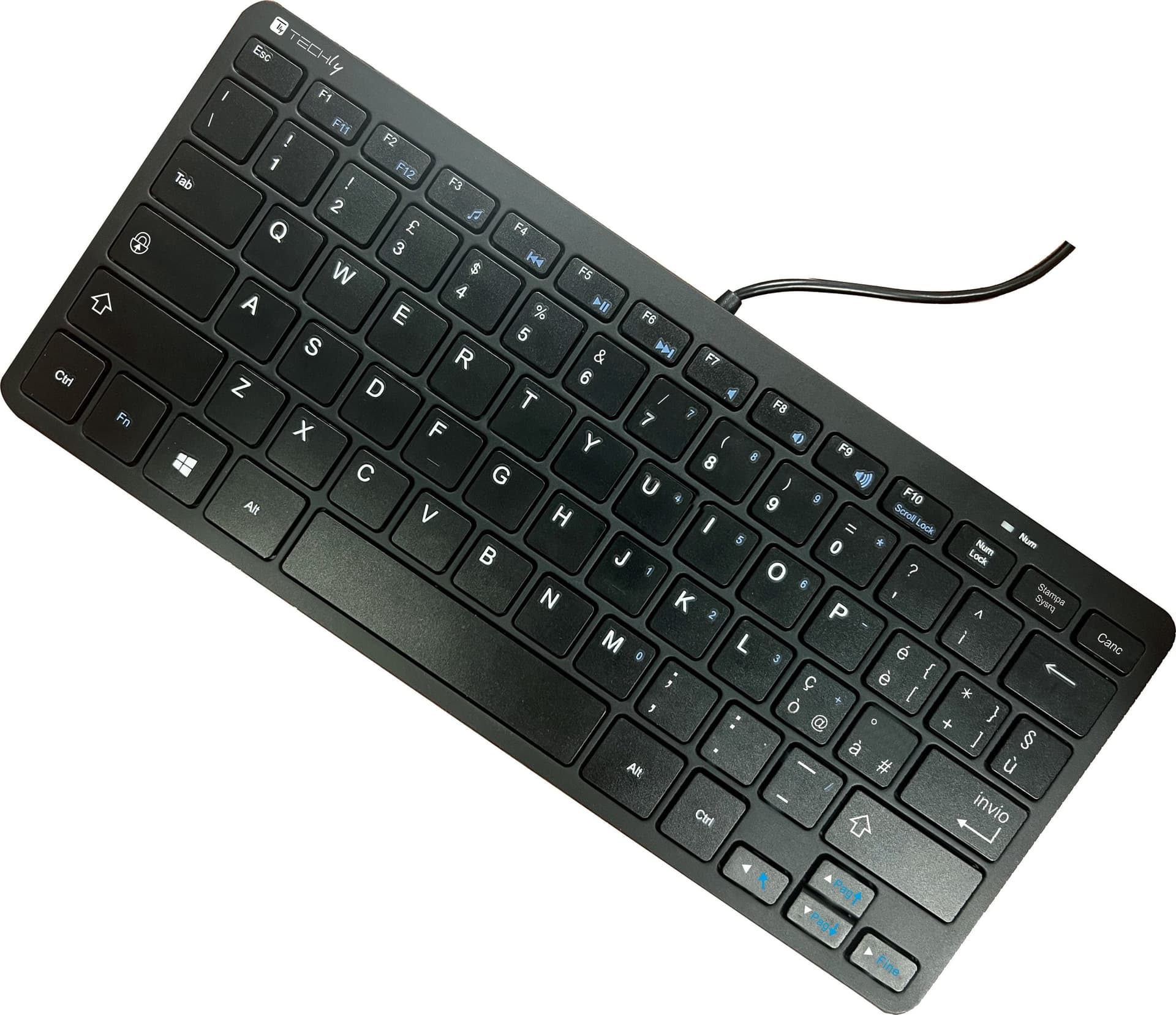 Mini Tastiera USB 78 Tasti Layout Italiano - 4