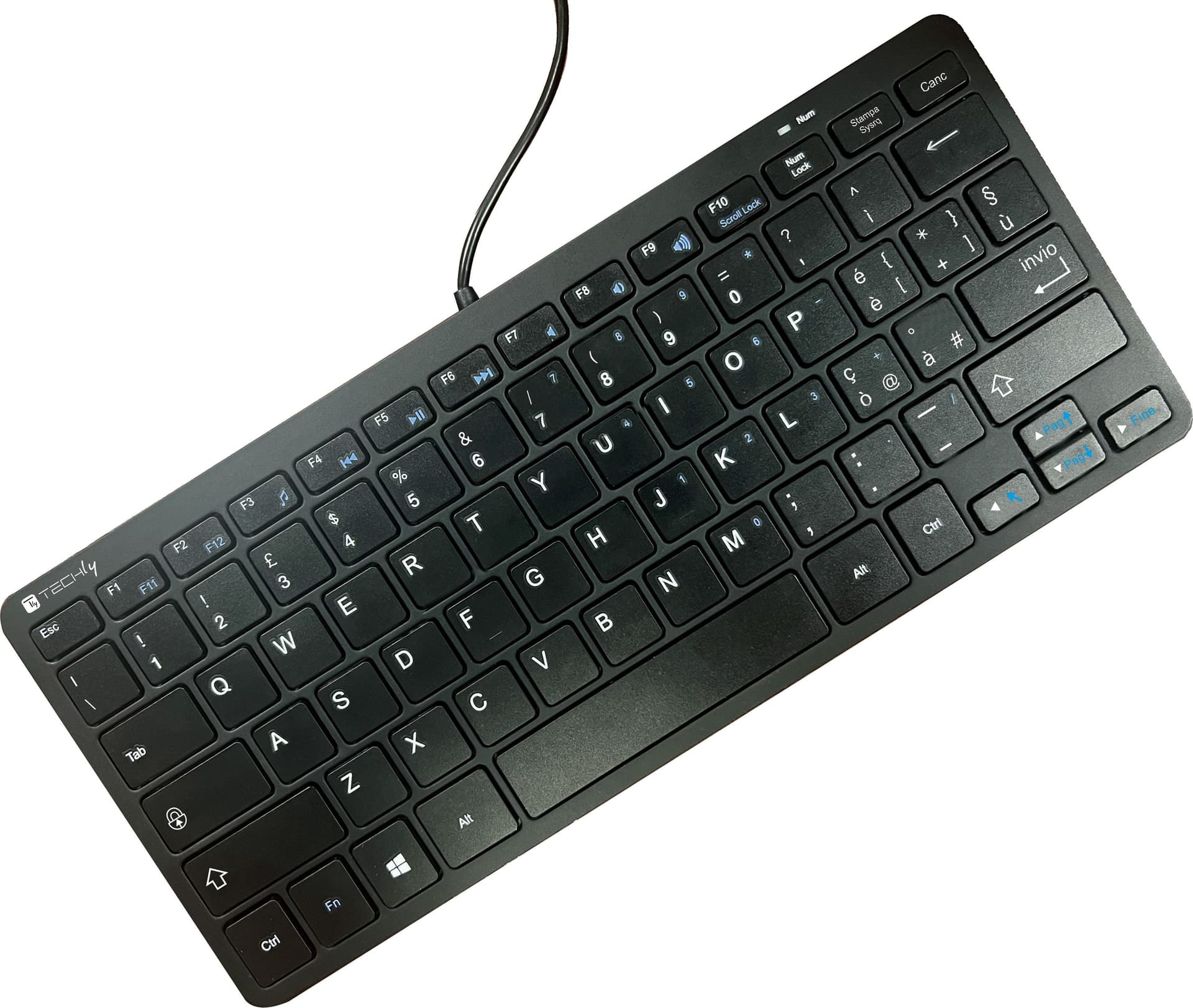 Mini Tastiera USB 78 Tasti Layout Italiano - 6