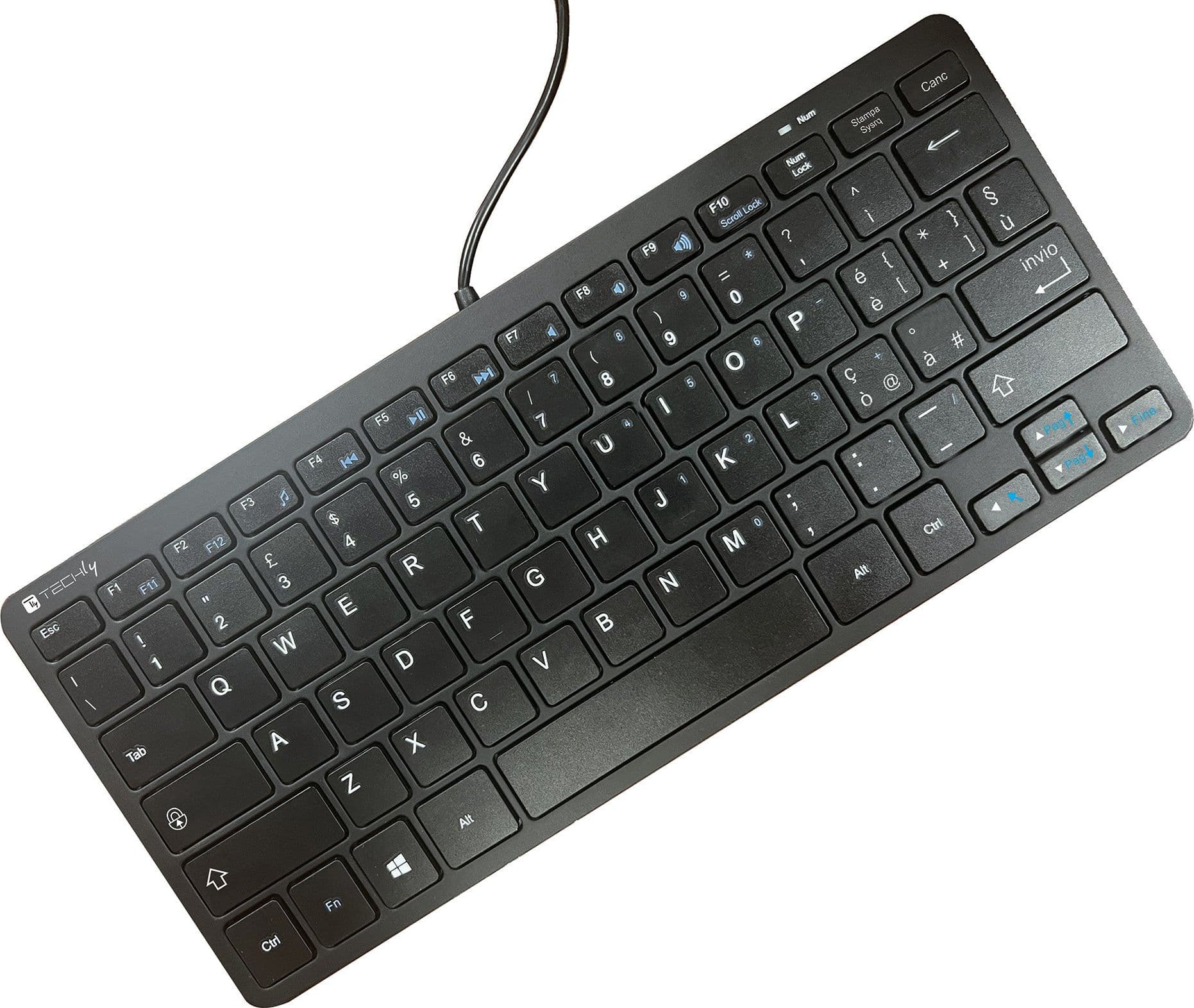 Mini Tastiera USB 78 Tasti Layout Italiano - 9