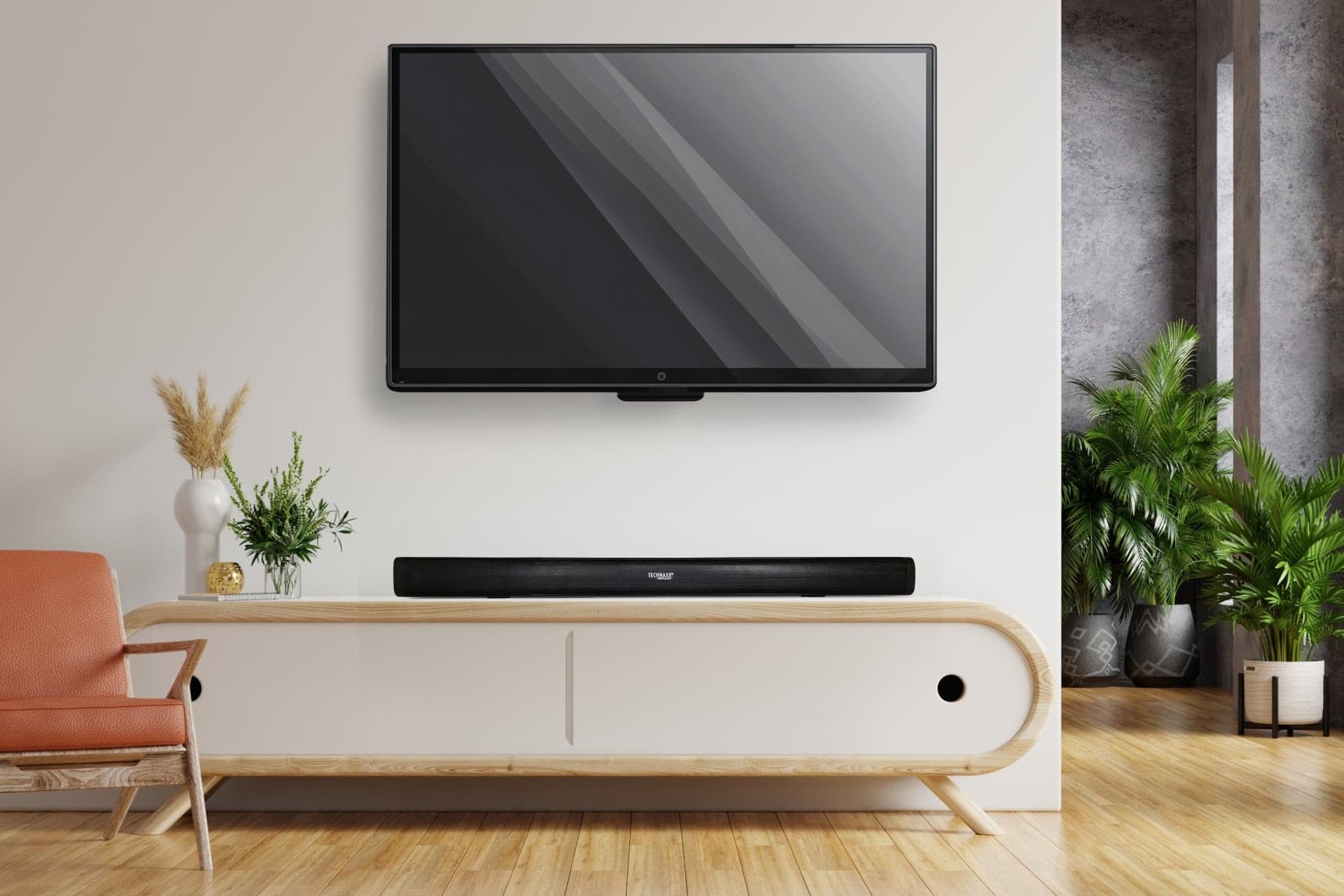 Soundbar Bluetooth 5.0 30W per TV con ingressi HDMI-ARC Ottici e AUX, TX311 - 11