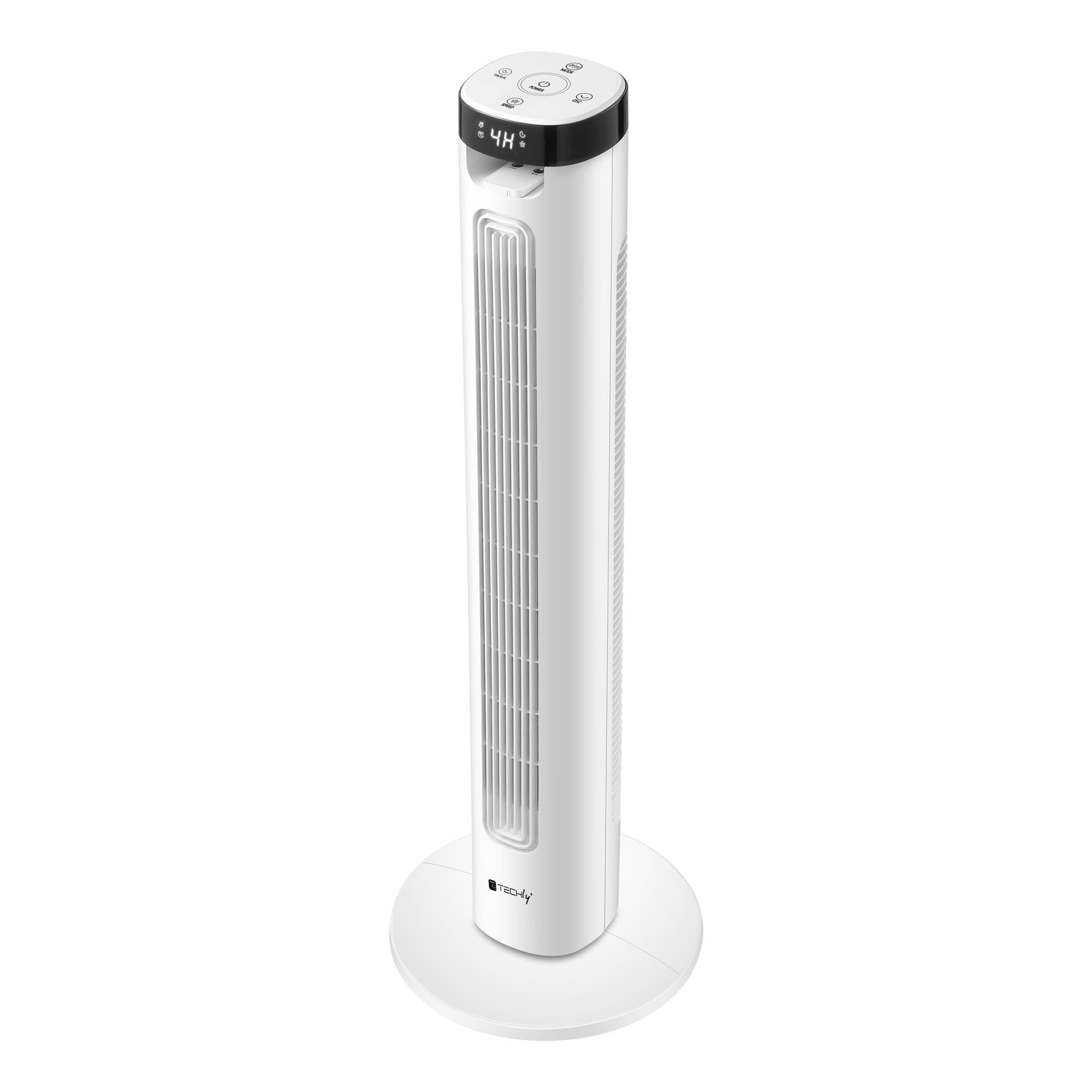 Ventilatore a Torre da Pavimento 36'' 3 Velocit&agrave con Telecomando Oscillazione 75&deg e Timer - 4