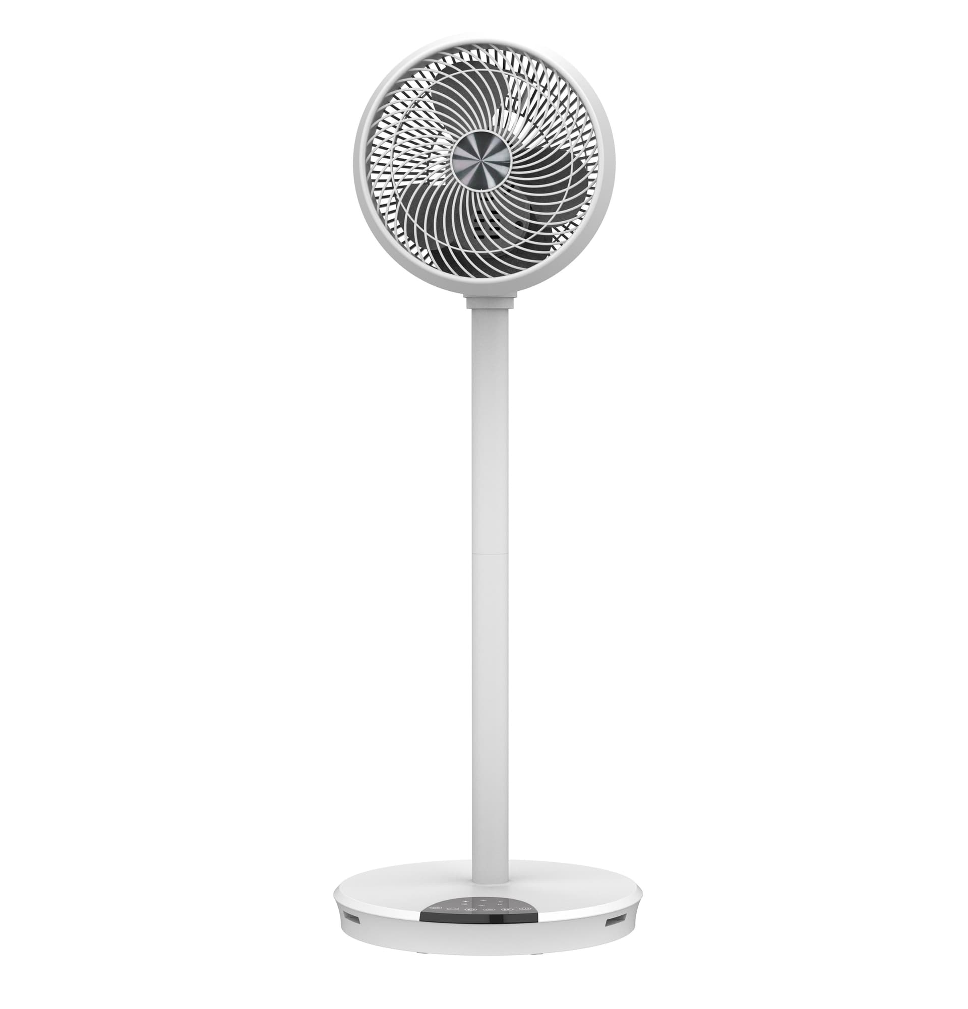 Ventilatore 9'' 2 in 1 con Piantana a 2 Altezze 12 Velocit&agrave con Telecomando Oscillazione a 720&deg e Timer - 8