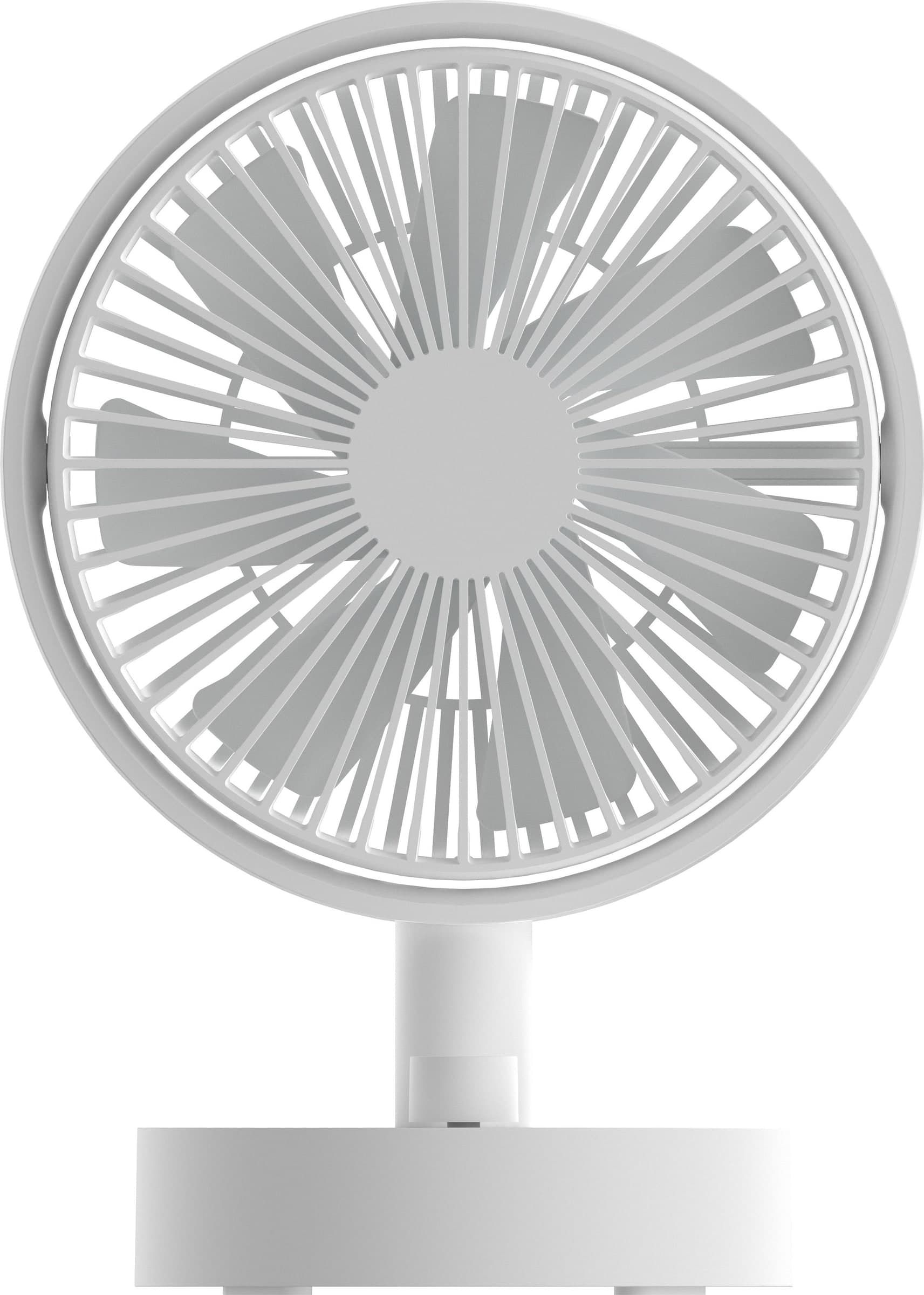 Mini Ventilatore Rotante da Tavolo a 10 Velocit&agrave Ricarica USB