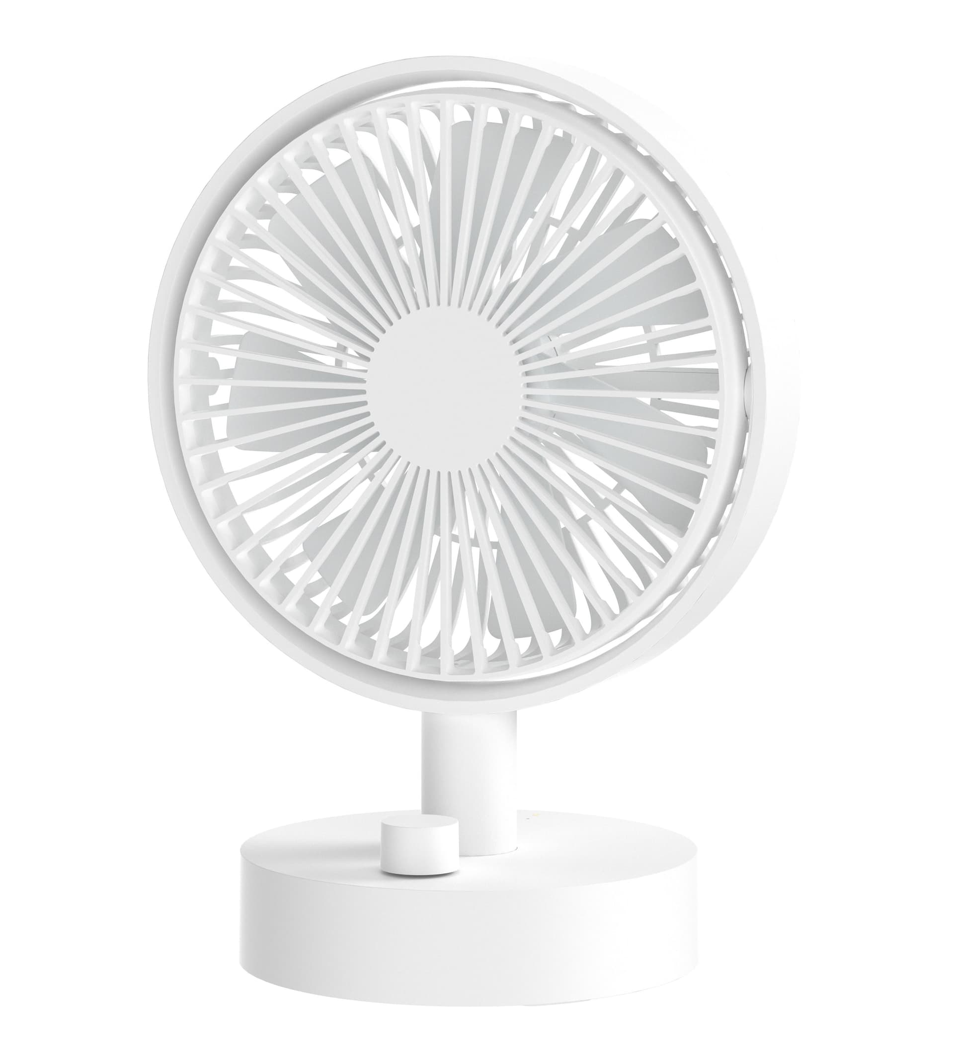 Mini Ventilatore Rotante da Tavolo a 10 Velocit&agrave Ricarica USB - 7