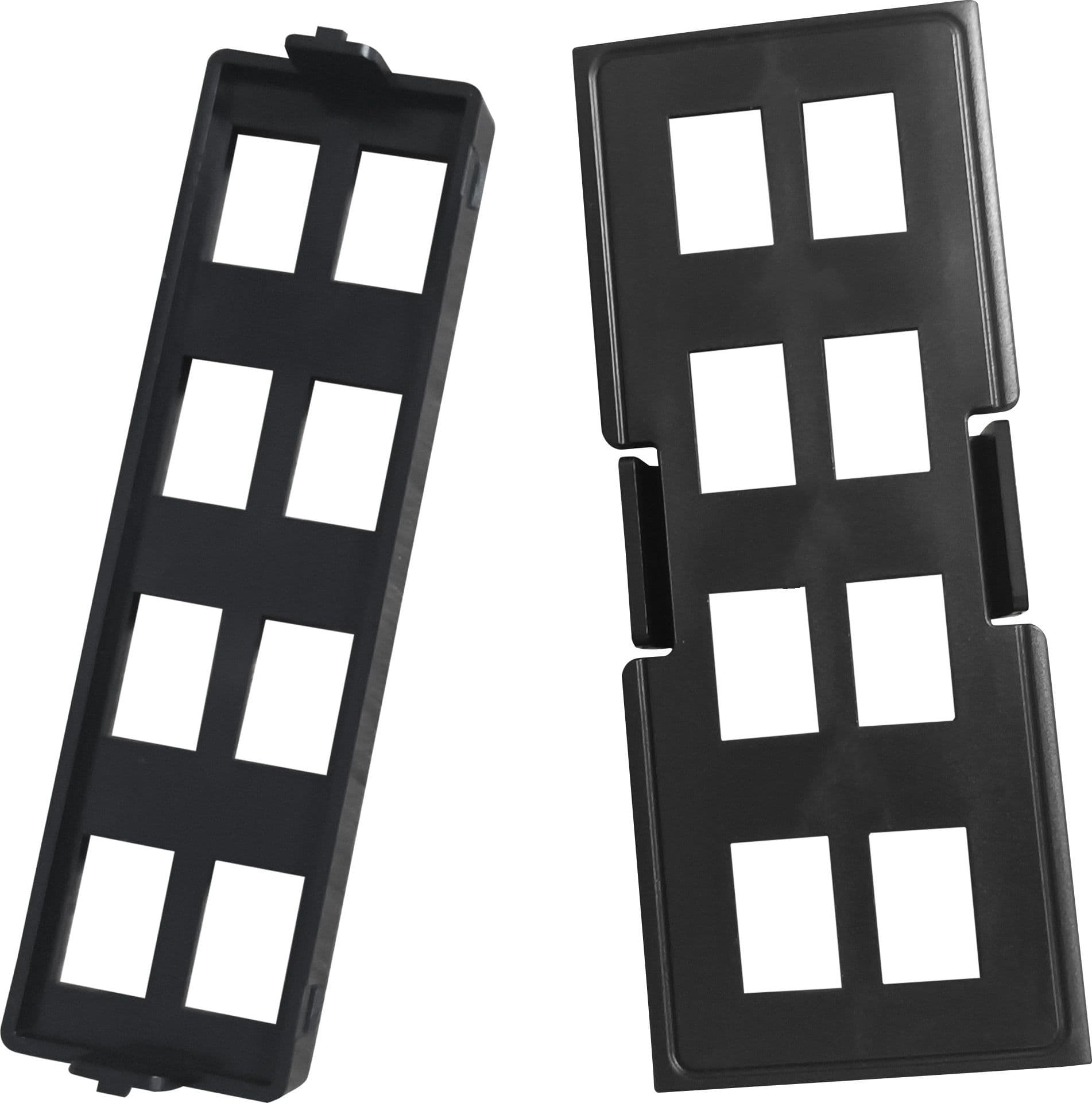 Pannello Frontale Adattatore 8 Posti MPO per Pannello Patch - 5