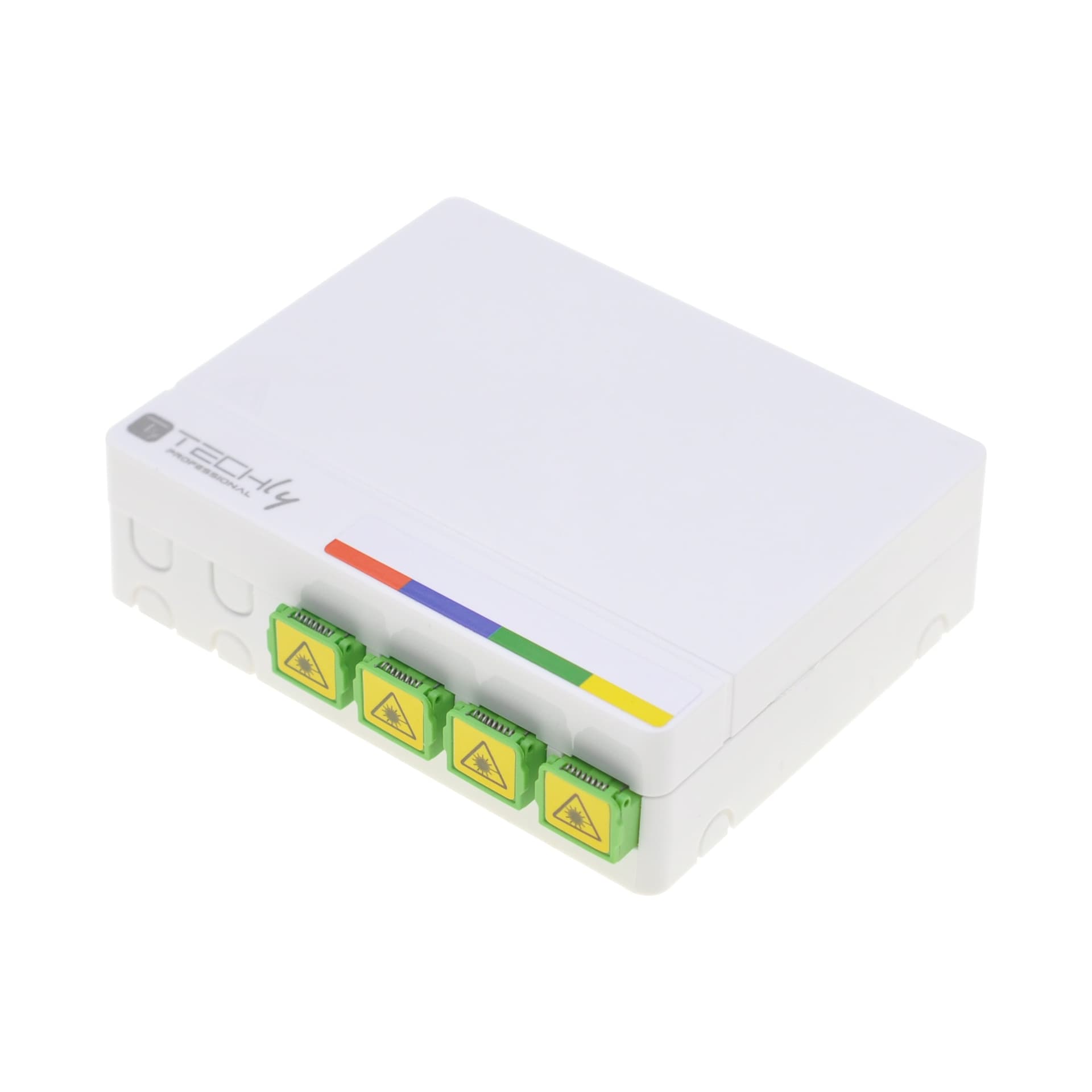 Scatola di Terminazione Ottica di Appartamento (STOA) FTTH per 4 fibre SC-APC a muro - 8