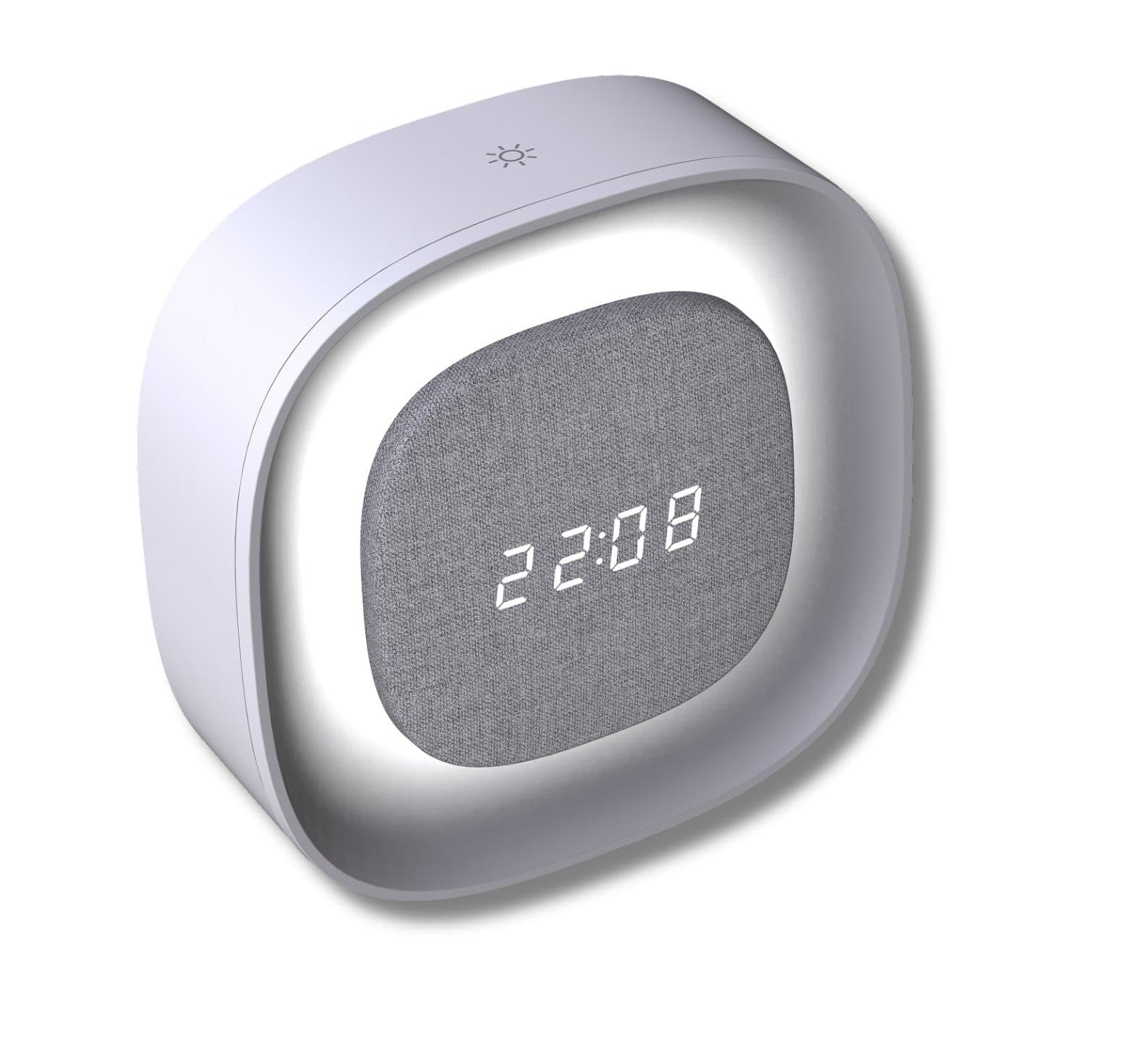 Sveglia Wireless Multifunzione con Luce Notturna Regolabile - 12