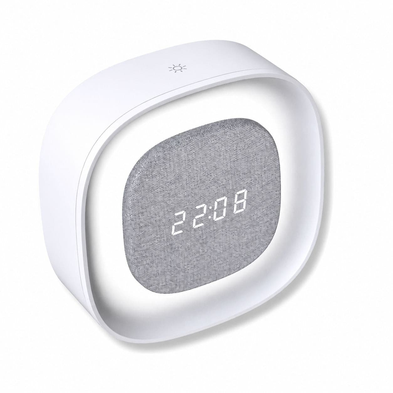 Sveglia Wireless Multifunzione con Luce Notturna Regolabile - 23