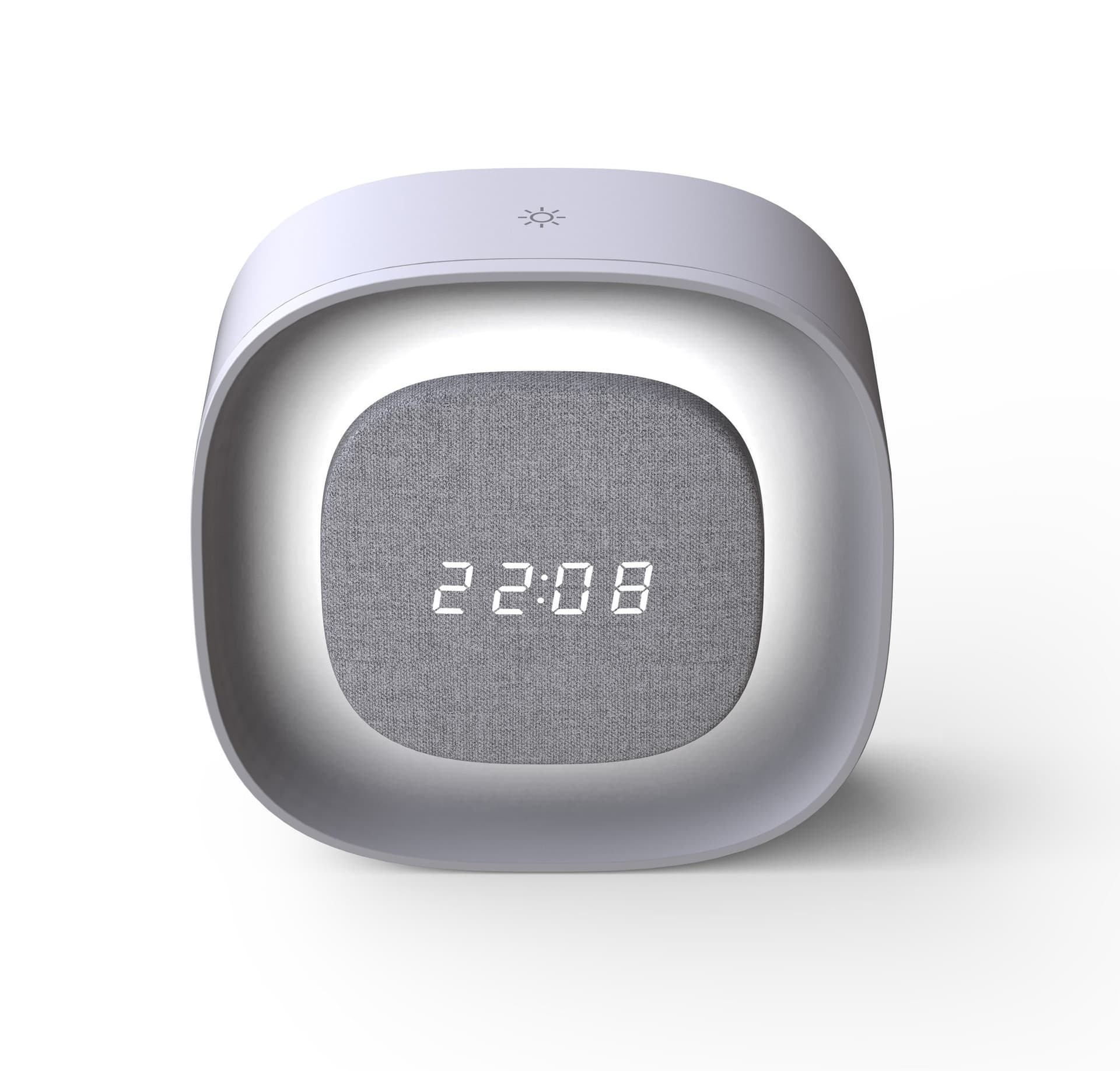 Sveglia Wireless Multifunzione con Luce Notturna Regolabile - 4