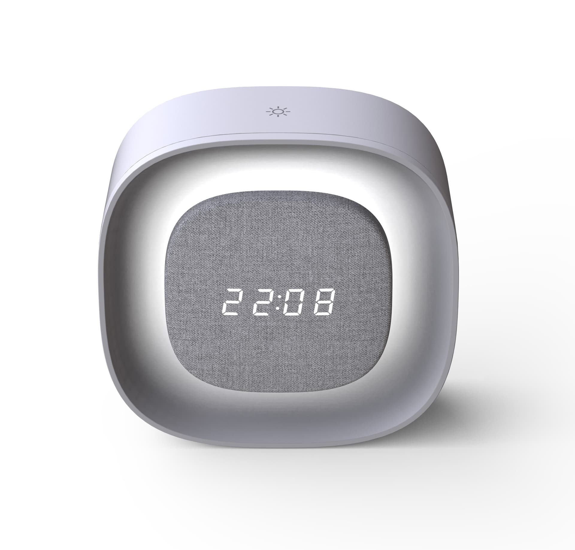 Sveglia Wireless Multifunzione con Luce Notturna Regolabile - 6