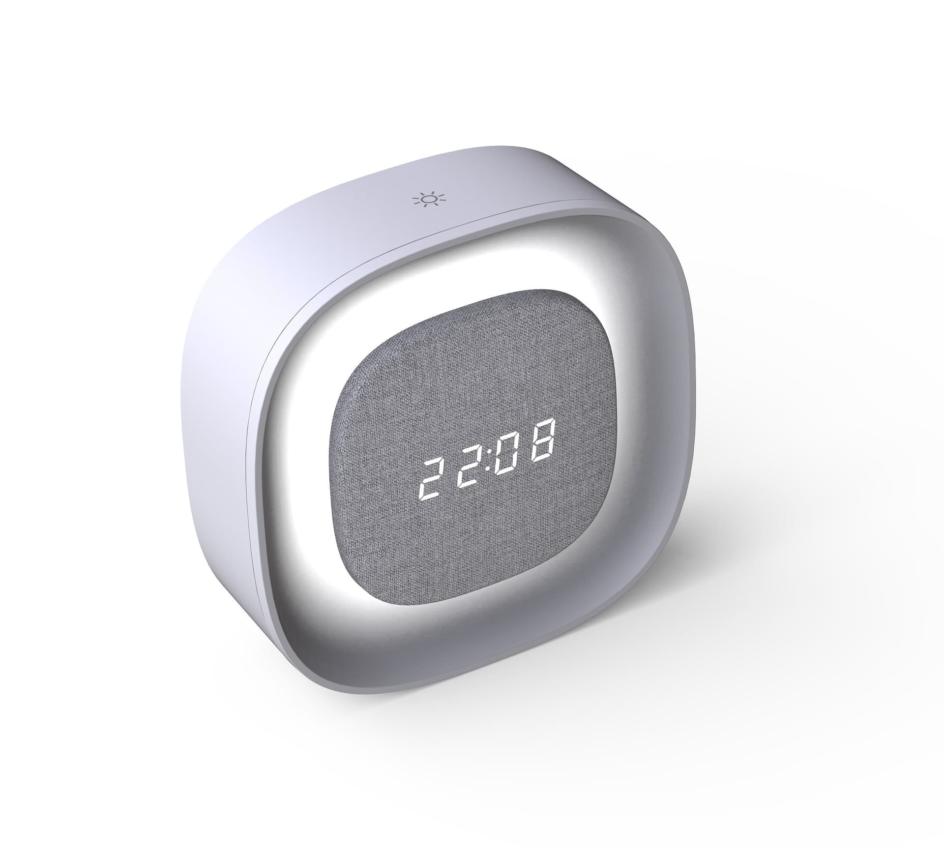 Sveglia Wireless Multifunzione con Luce Notturna Regolabile - 10
