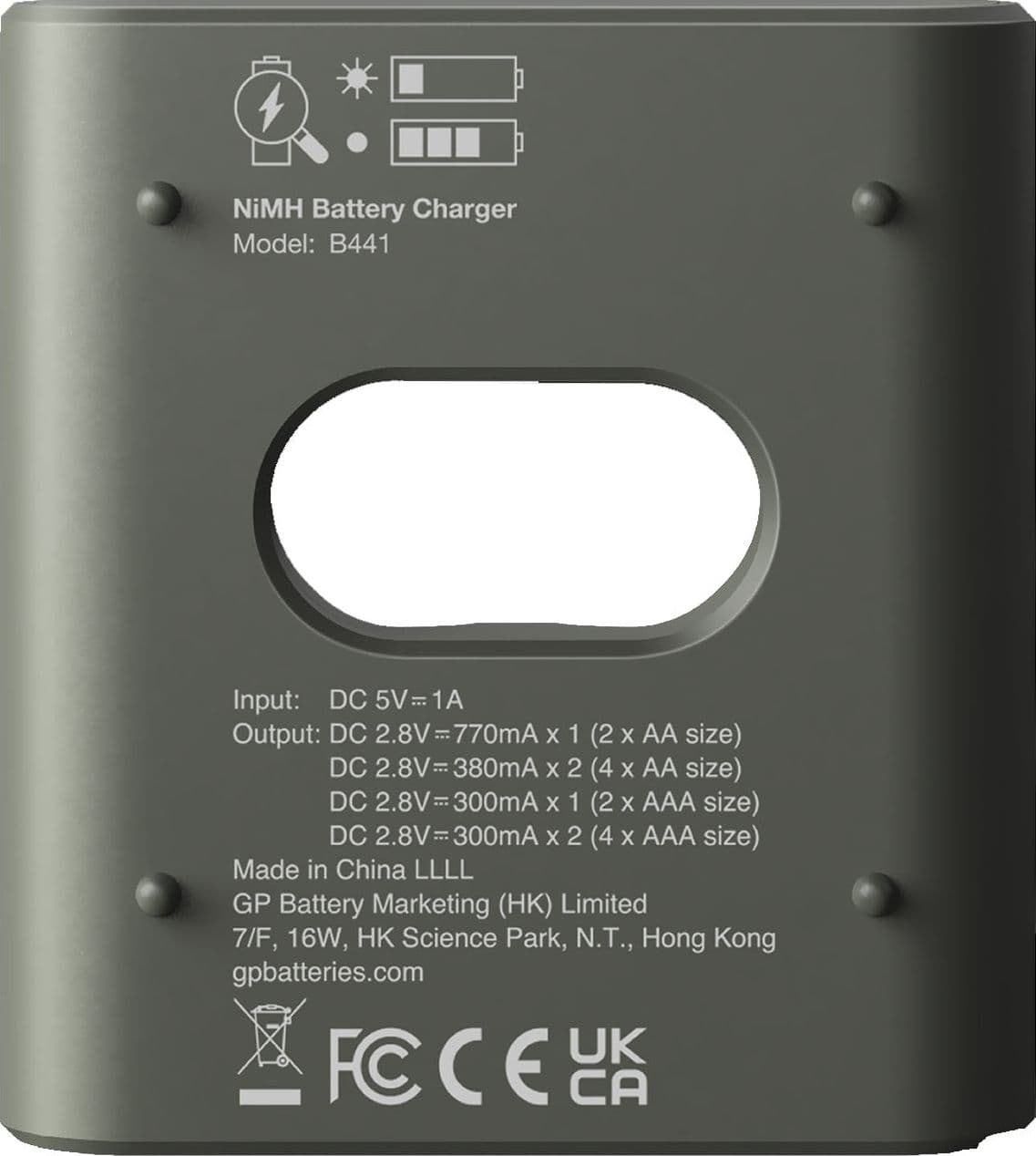 Caricabatterie per AA e AAA con 4 Batterie AA NiMH da 2100 mAh Incluse - 13