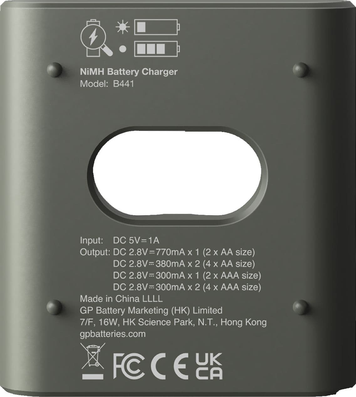 Caricabatterie per AA e AAA con 4 Batterie AA NiMH da 2100 mAh Incluse - 10