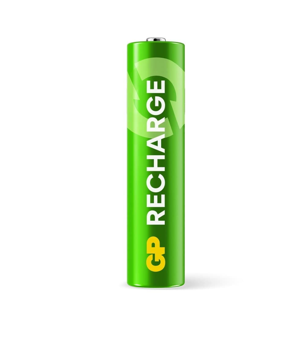 Blister 4 Batterie Ricaricabili AAA Mini Stilo 800 mAh GP ReCyko - 2