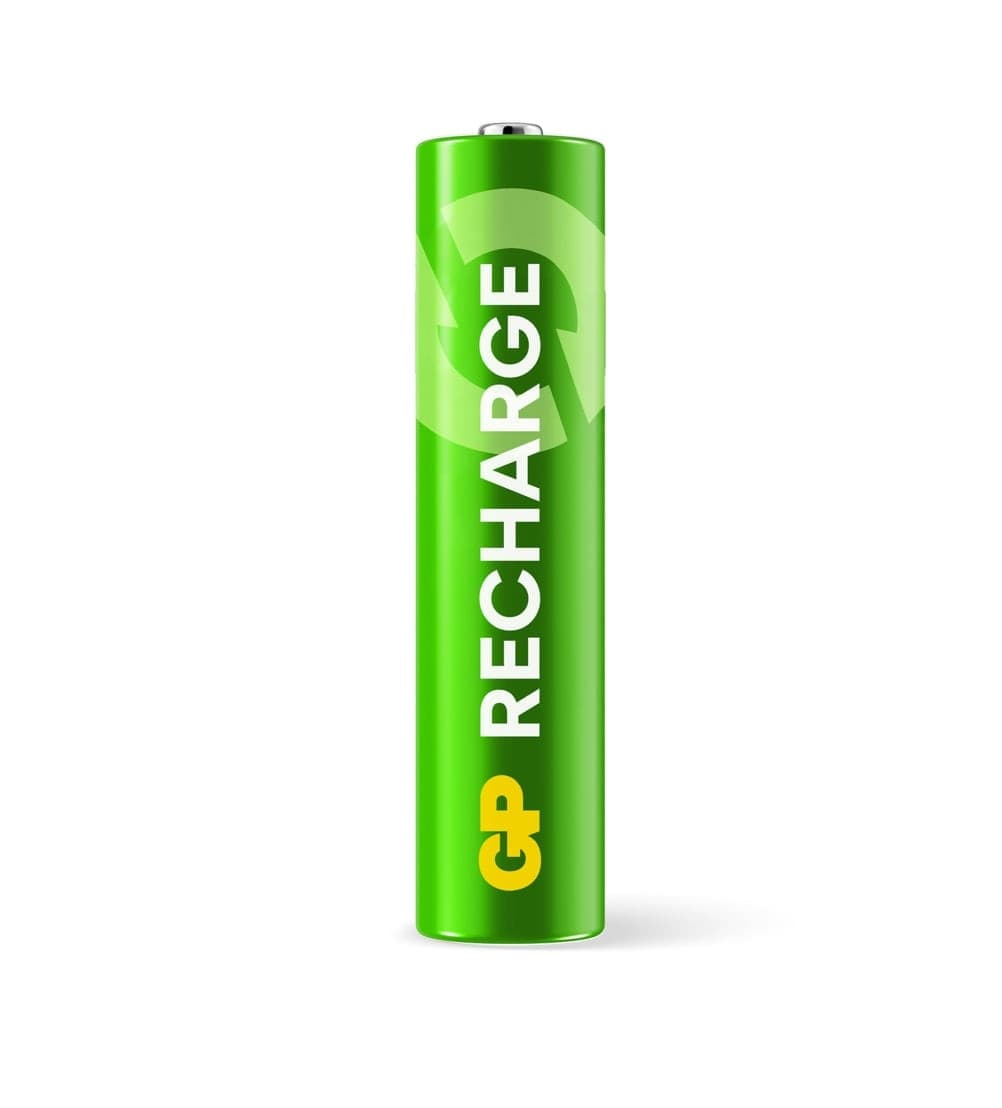 Blister 4 Batterie Ricaricabili AAA Mini Stilo 800 mAh GP ReCyko - 12