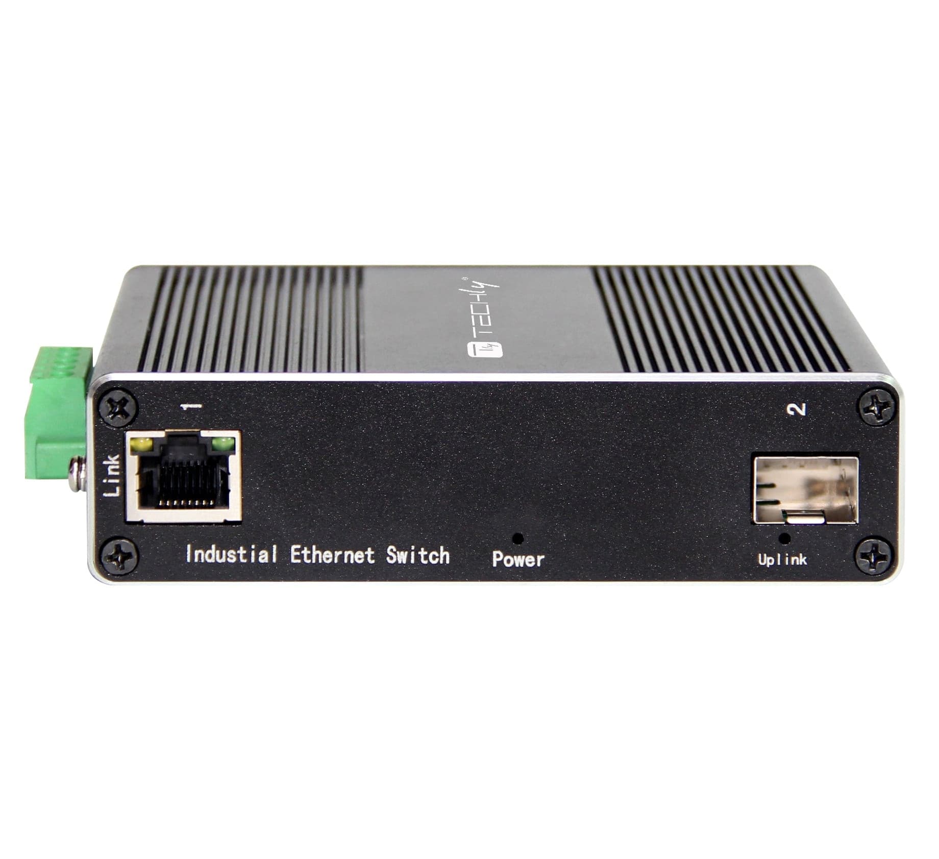Convertitore Ethernet Industriale Gigabit 1 porta RJ45 a 1 porta SFP Non Gestito - 9