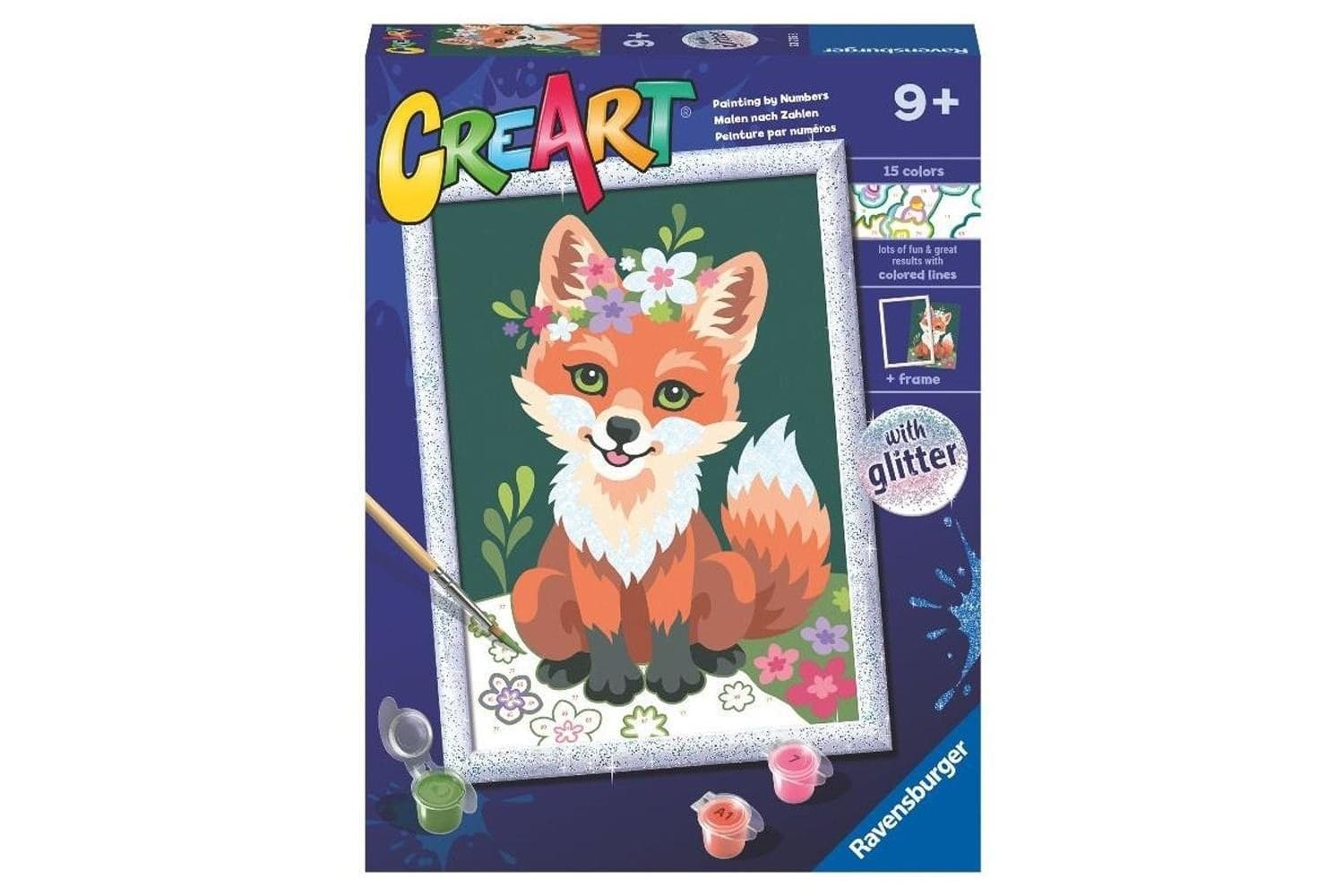 CreArt D Classic Volpe con i fiori