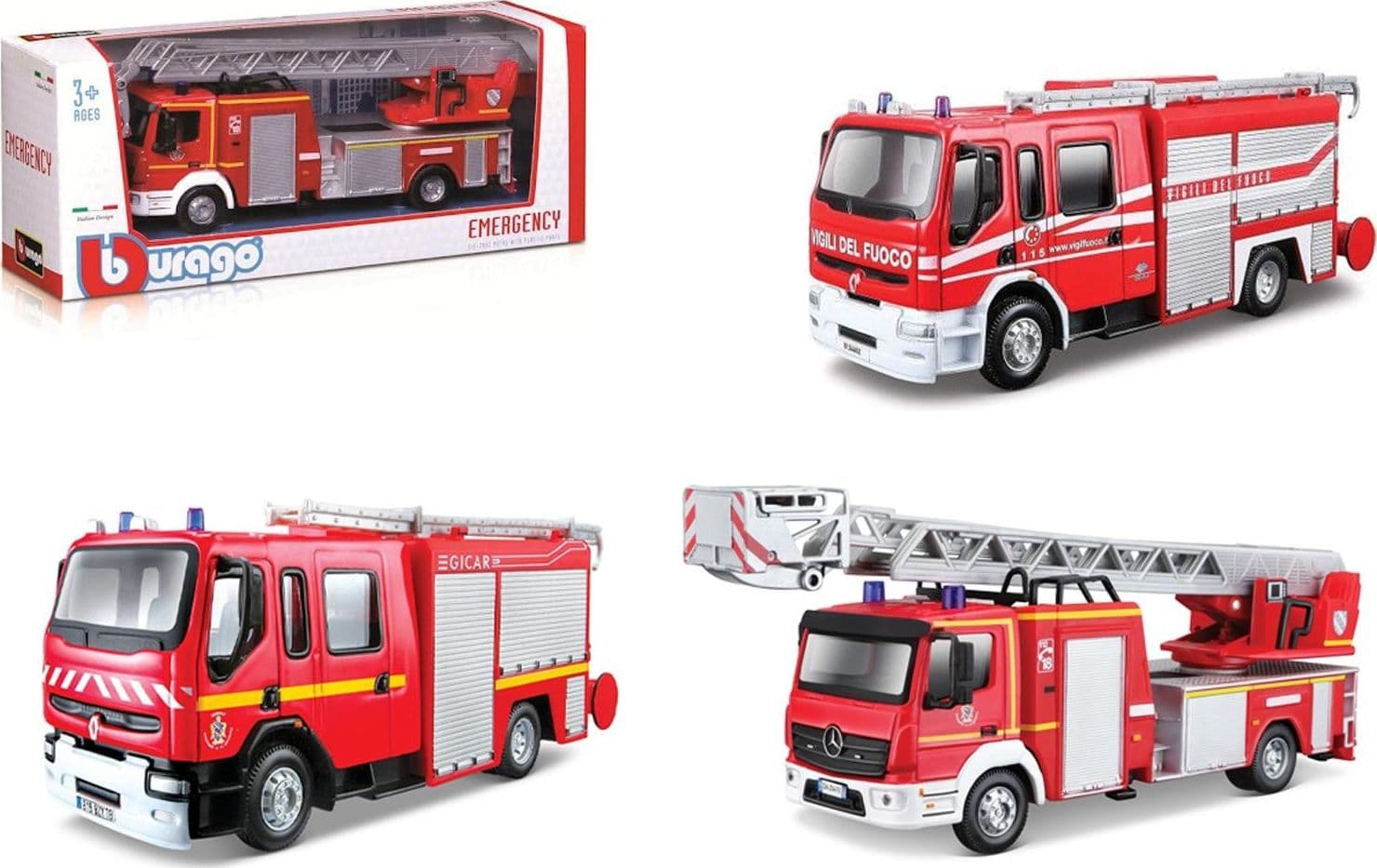 Automezzo Iveco Vigili del fuoco 1:43 - 2