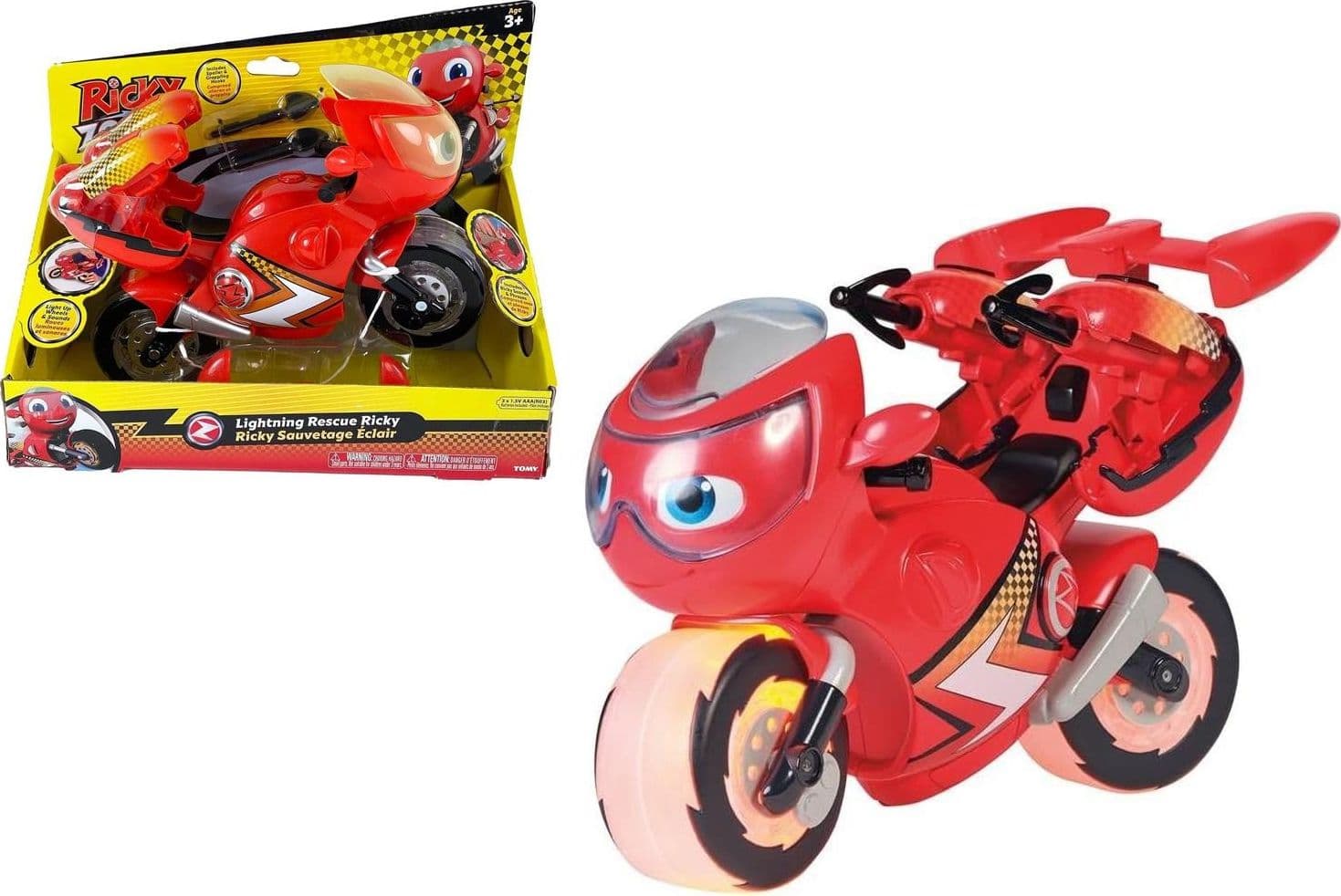Ricky Zoom Moto con luci e suoni