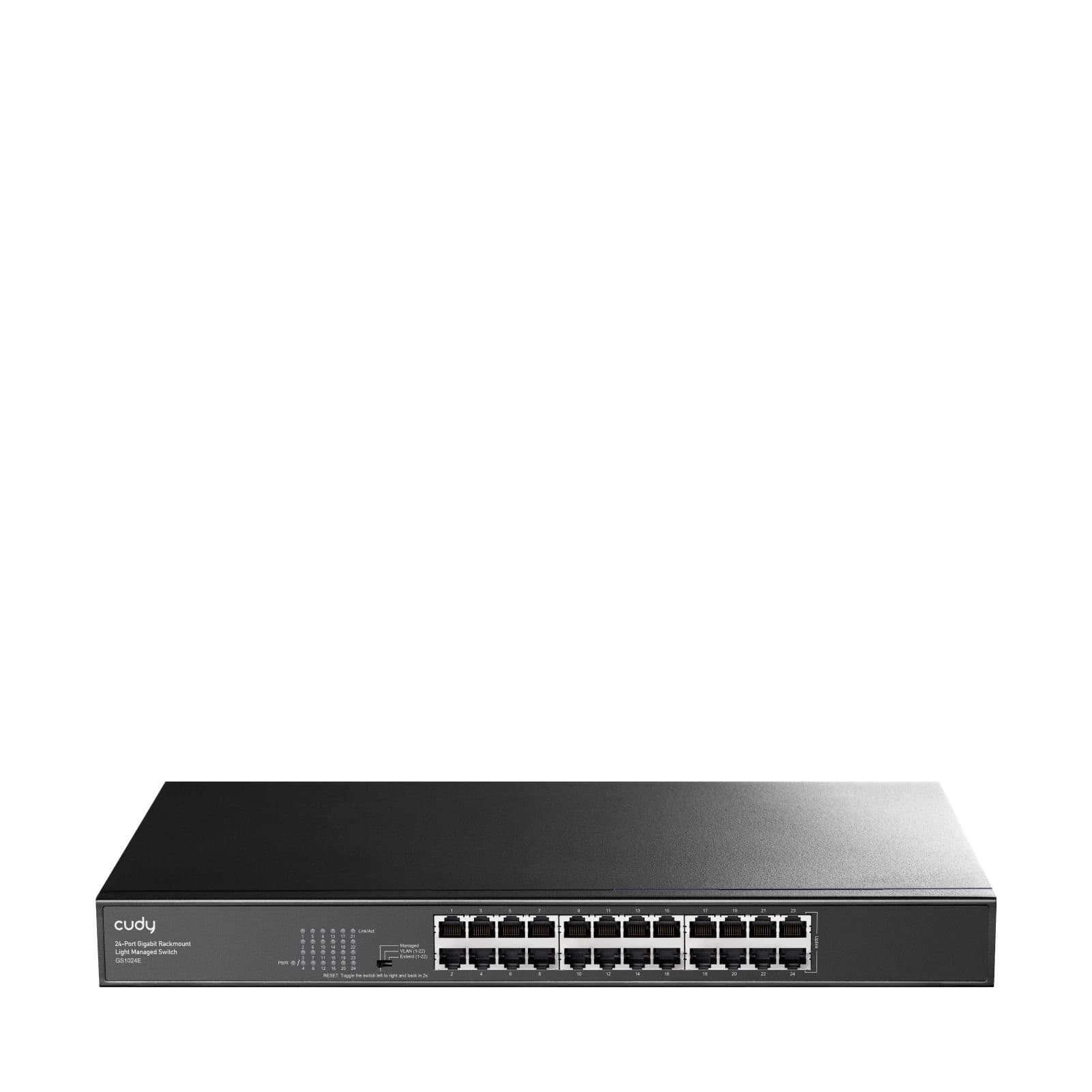 Switch 24 Porte Gigabit Web Managed, GS1024E - 2