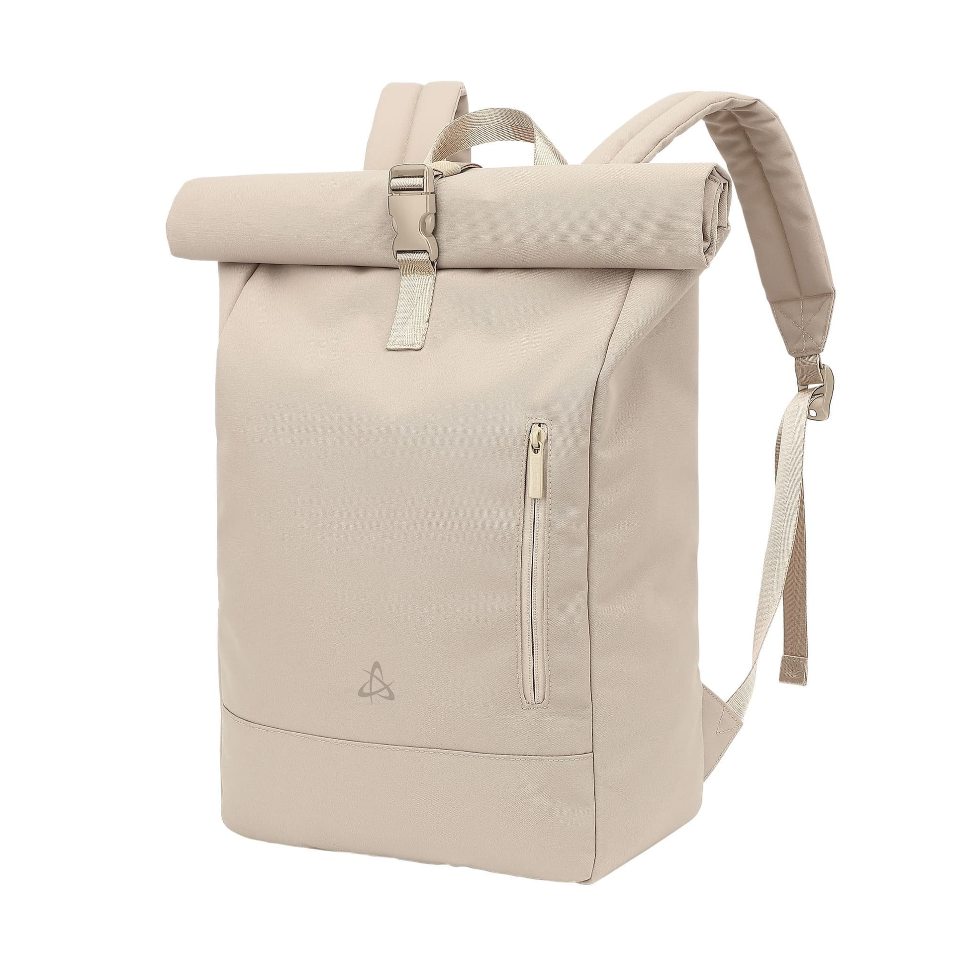 Zaino Rolltop Impermeabile per Notebook Jakarta 15,6'' Beige - 2