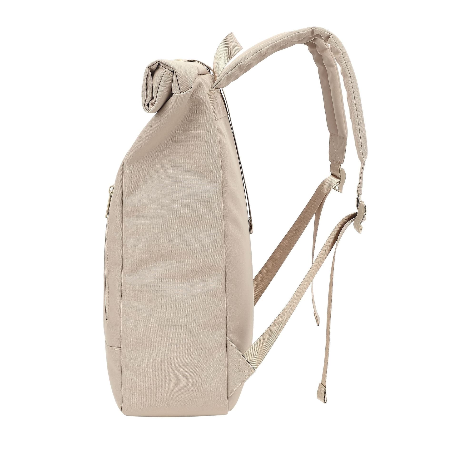 Zaino Rolltop Impermeabile per Notebook Jakarta 15,6'' Beige - 11
