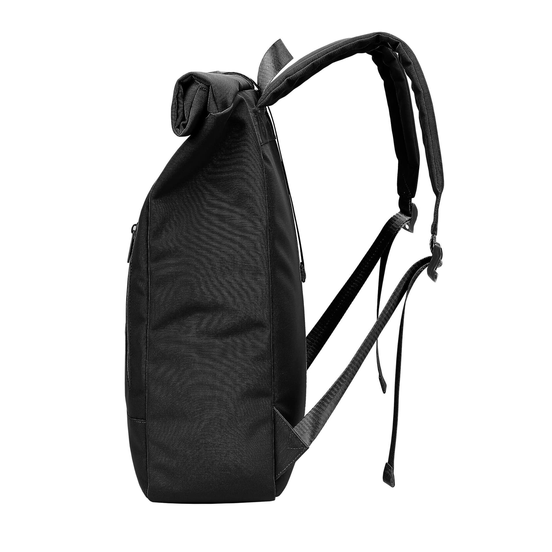Zaino Rolltop Impermeabile per Notebook Jakarta 15,6'' Nero - 12