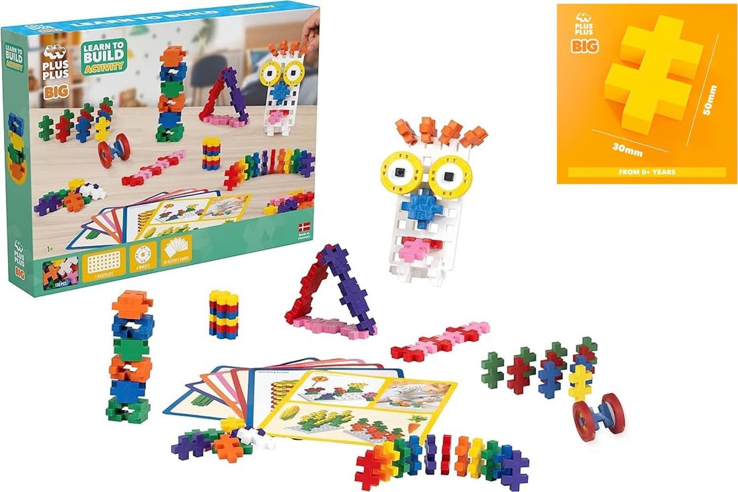 Plus Plus Learn to Build BIG Activity Set - 2