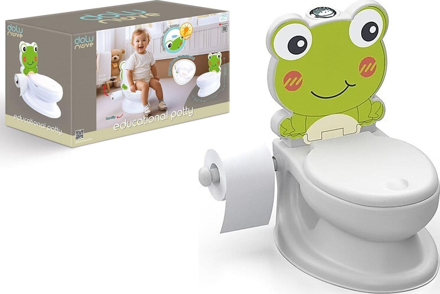 Prima Toilette Ranocchio con Suono