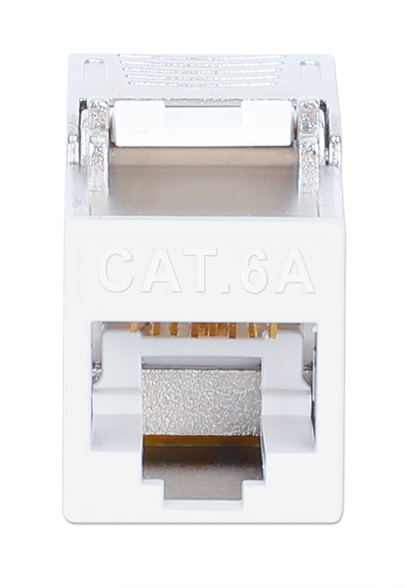 Frutto Keystone RJ45 Cat.6A 10G Slim STP Toolless Bianco - 12