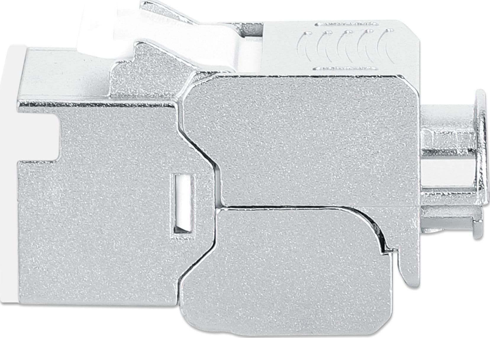 Frutto Keystone RJ45 Cat.6A 10G Slim STP Toolless Bianco - 5