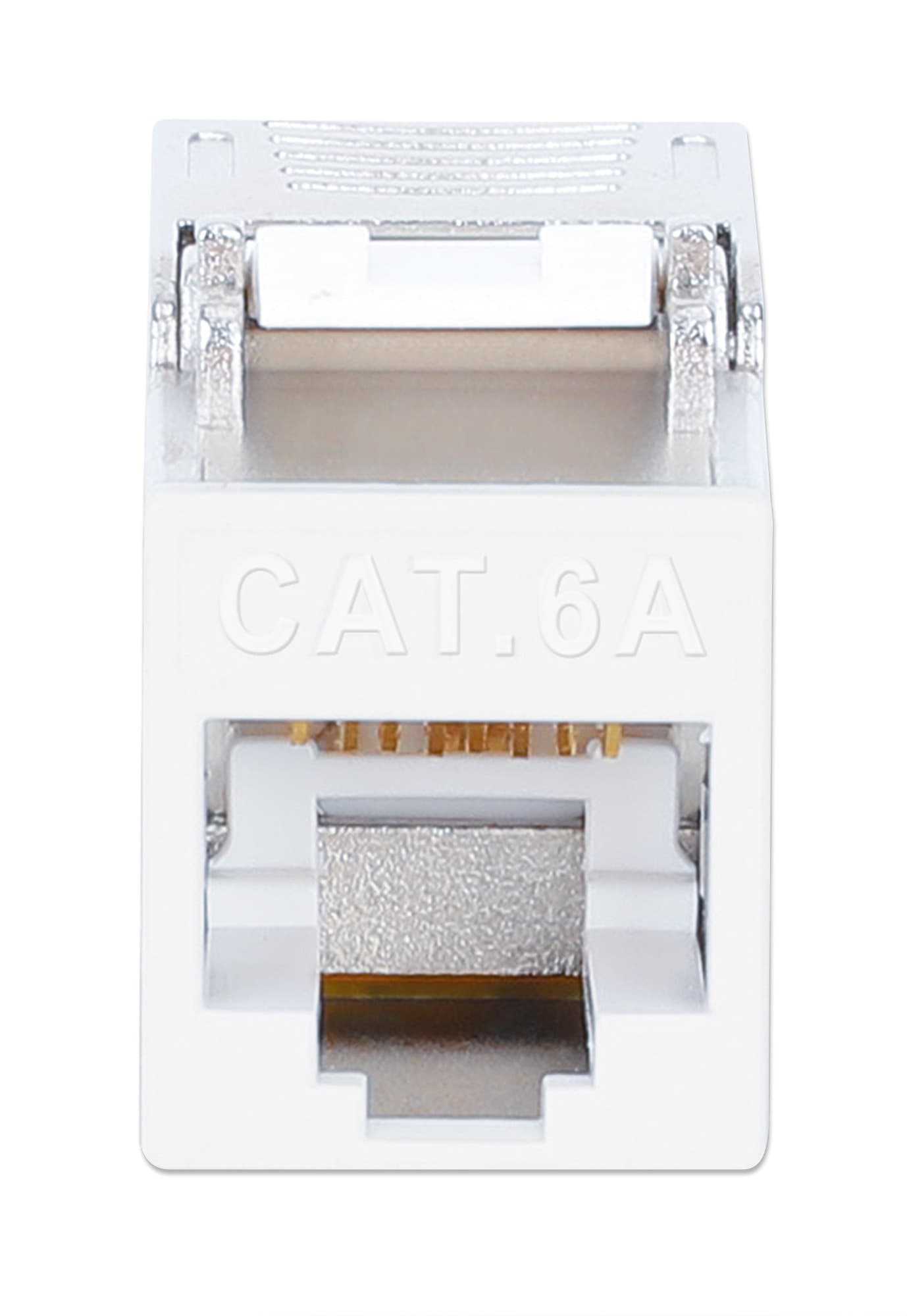 Frutto Keystone RJ45 Cat.6A 10G Slim STP Toolless Bianco - 7