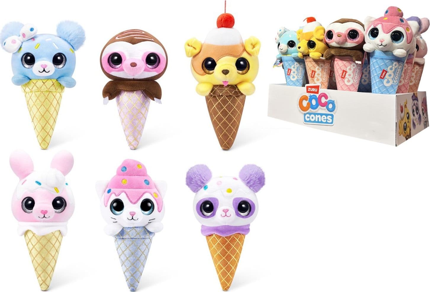 Coco Cones Sweet peluche in Cono