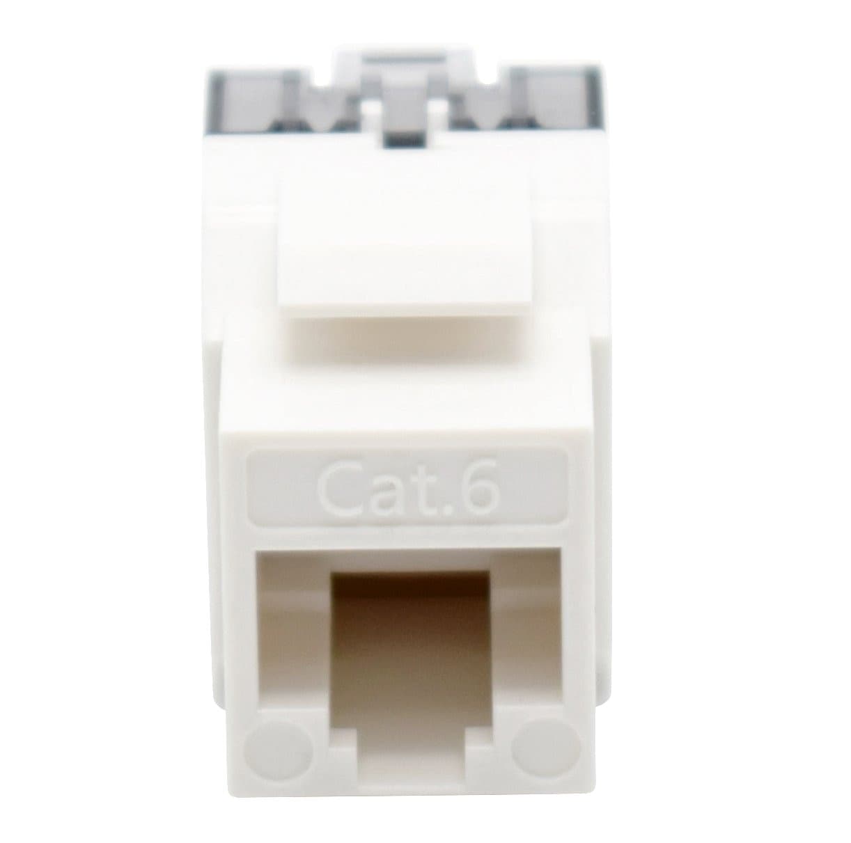 Frutto Keystone RJ45 Cat.6 UTP 180&deg Toolless Bianco - 2