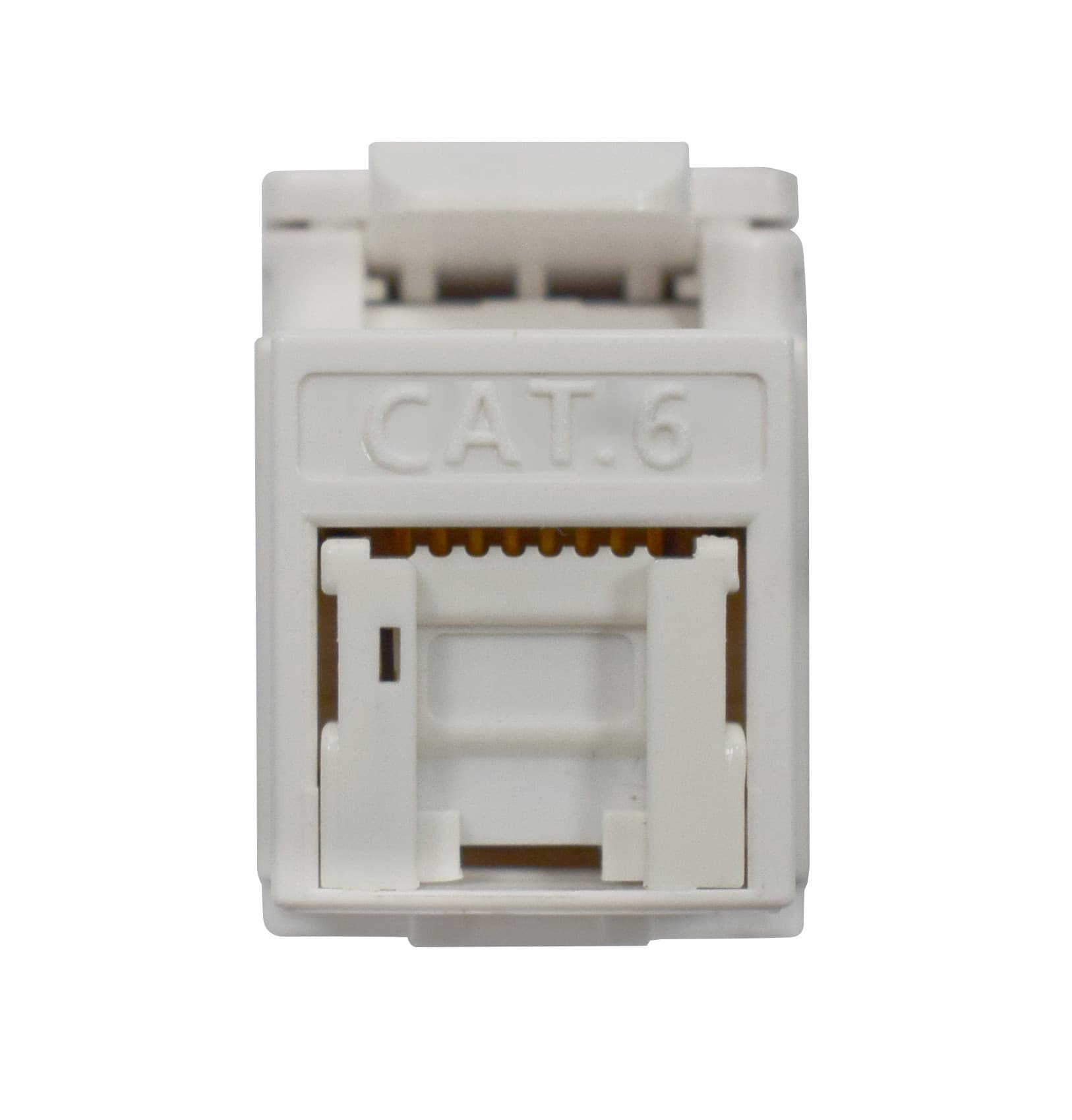 Frutto Keystone RJ45 Cat.6 UTP 180&deg Toolless con Otturatore - 5