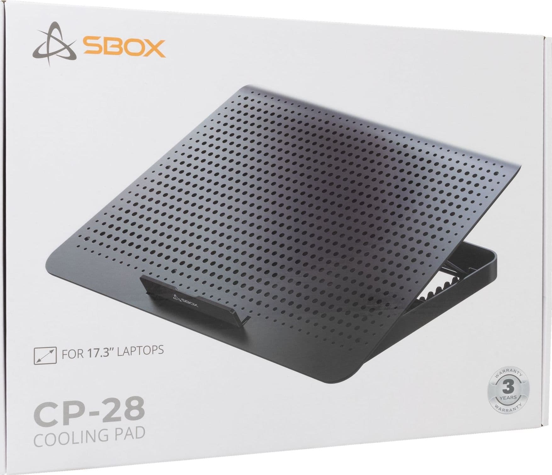 Supporto di Raffreddamento per Notebook fino a 17,3'' con 8 Regolazioni di Altezza e 2 Porte USB, CP-28 - 9